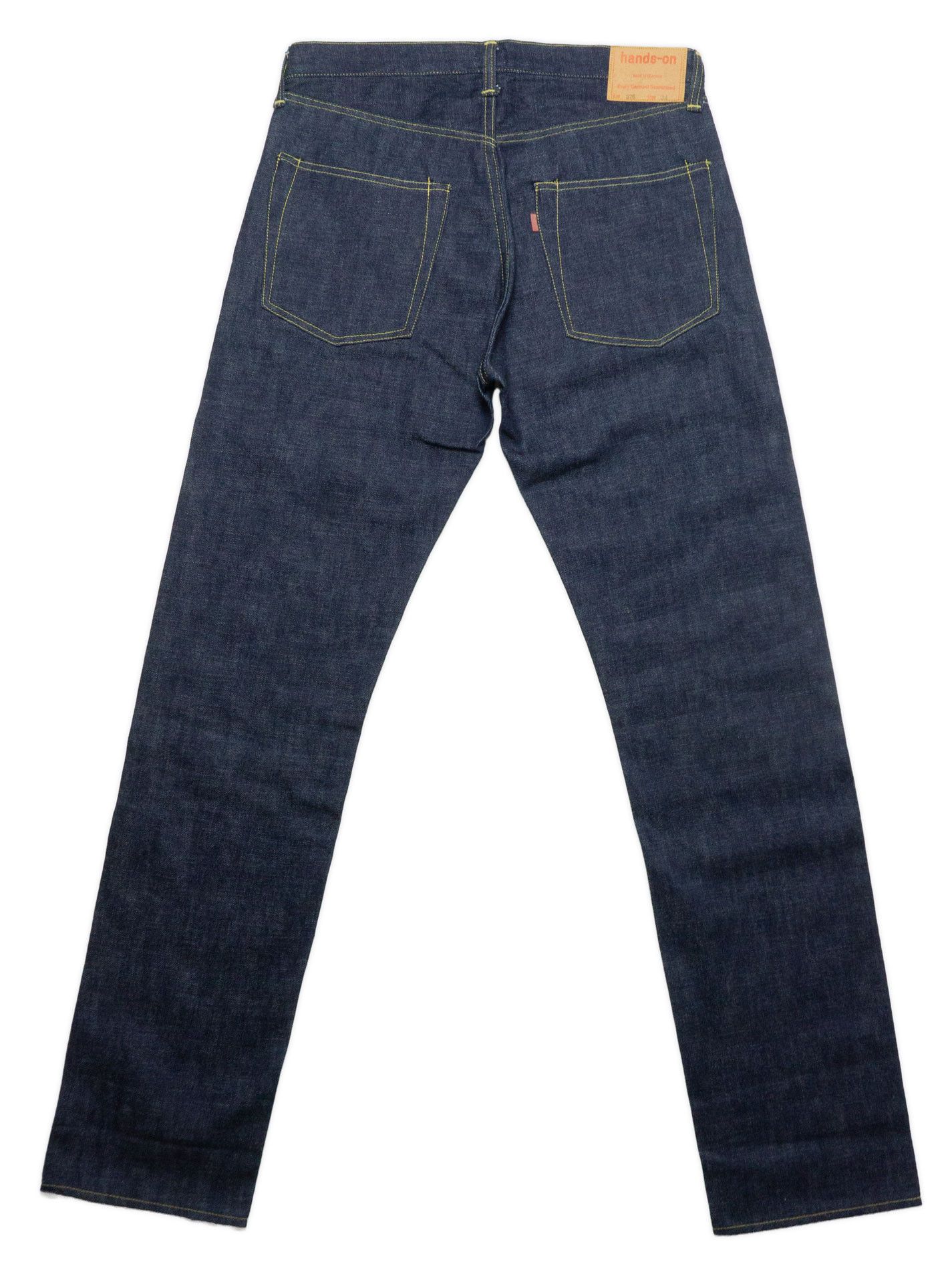 Japanese Brand HANDS-ON S76 W34xL36 1966-type Hand-crafted Selvedge Jeans Size US 34 / EU 50 - 1 Thumbnail