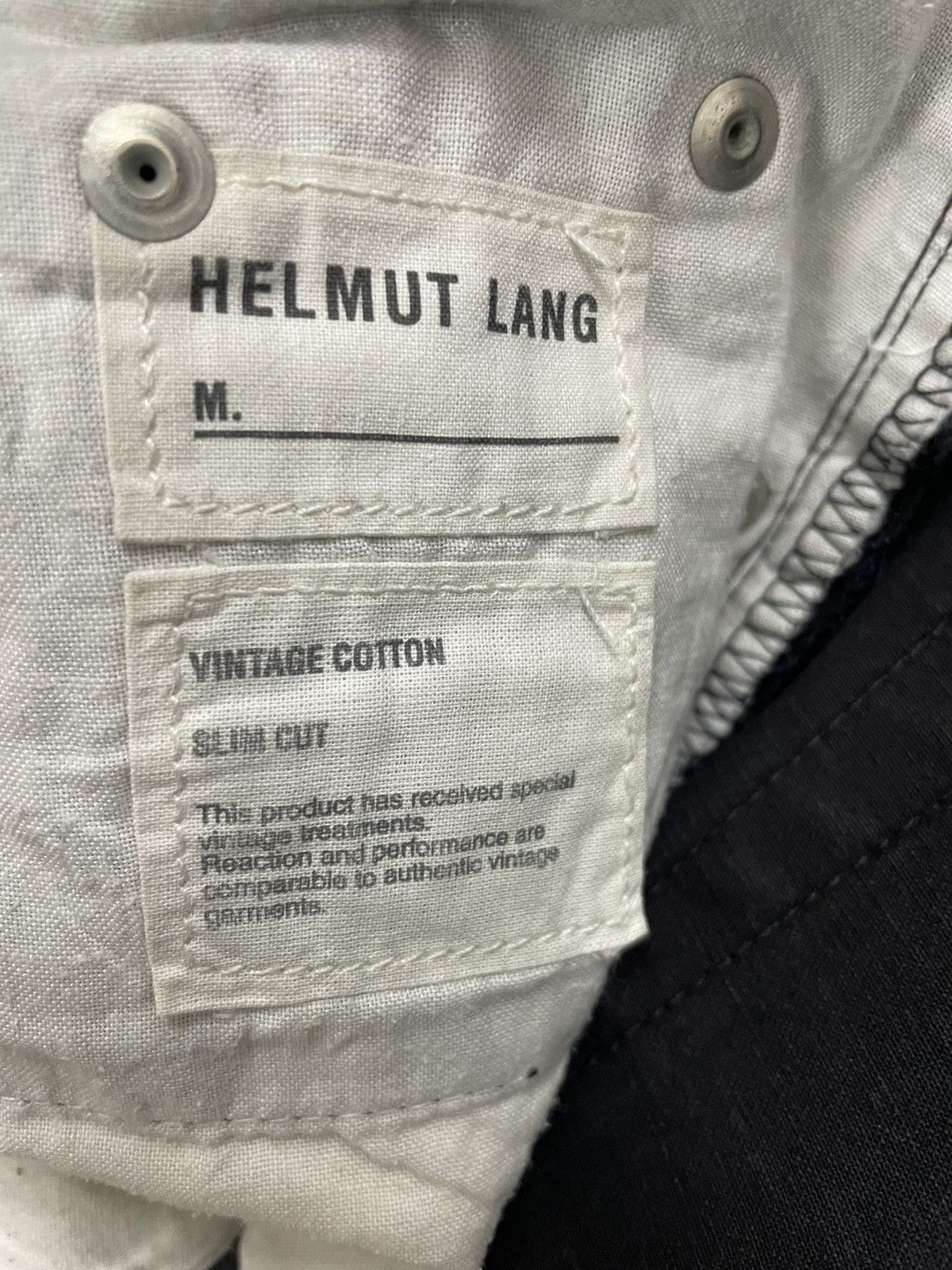 Helmut Lang Helmut Lang Black Pants Size US 31 - 10 Thumbnail