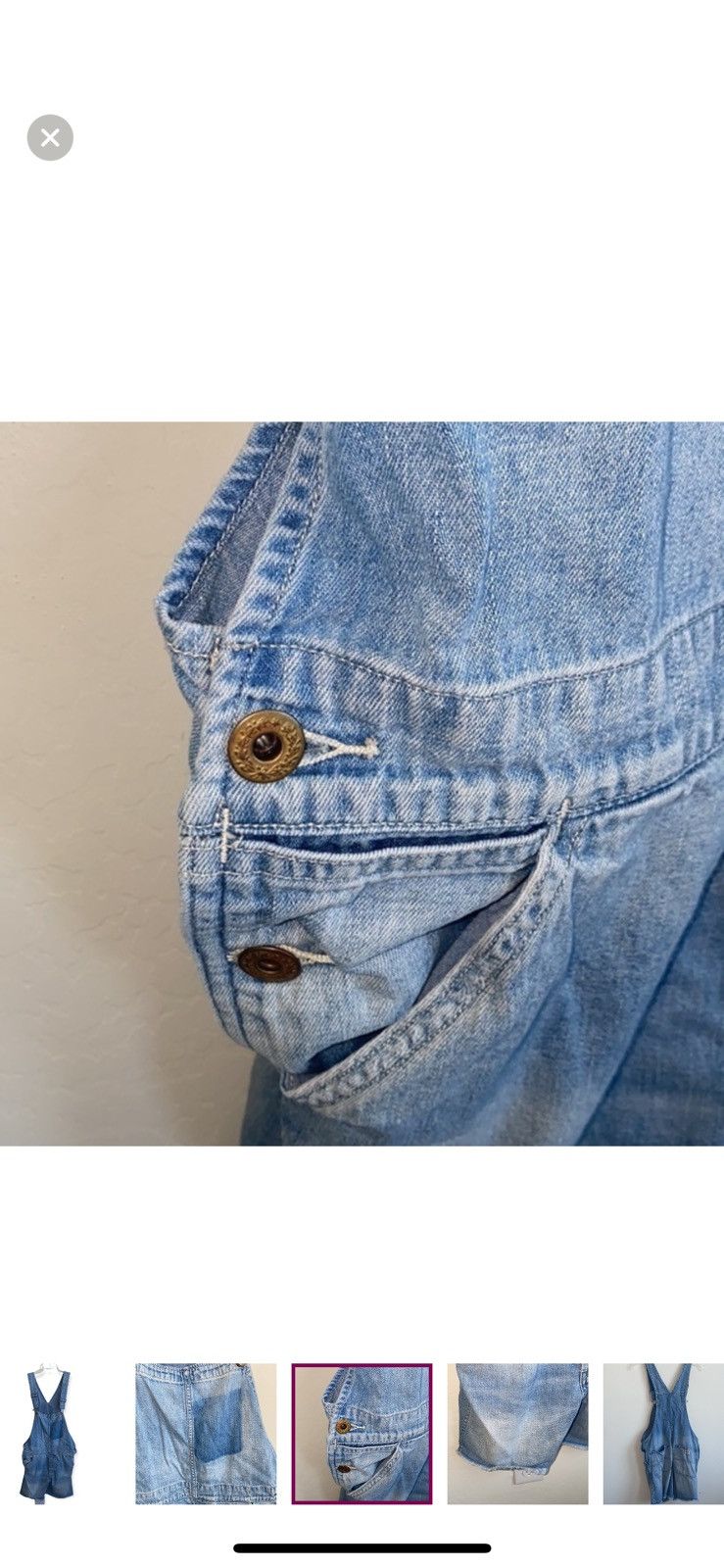 Denim & Supply Ralph Lauren Ralph Lauren denim and supply small denim shortalls Size 28" / US 6 / IT 42 - 3 Thumbnail
