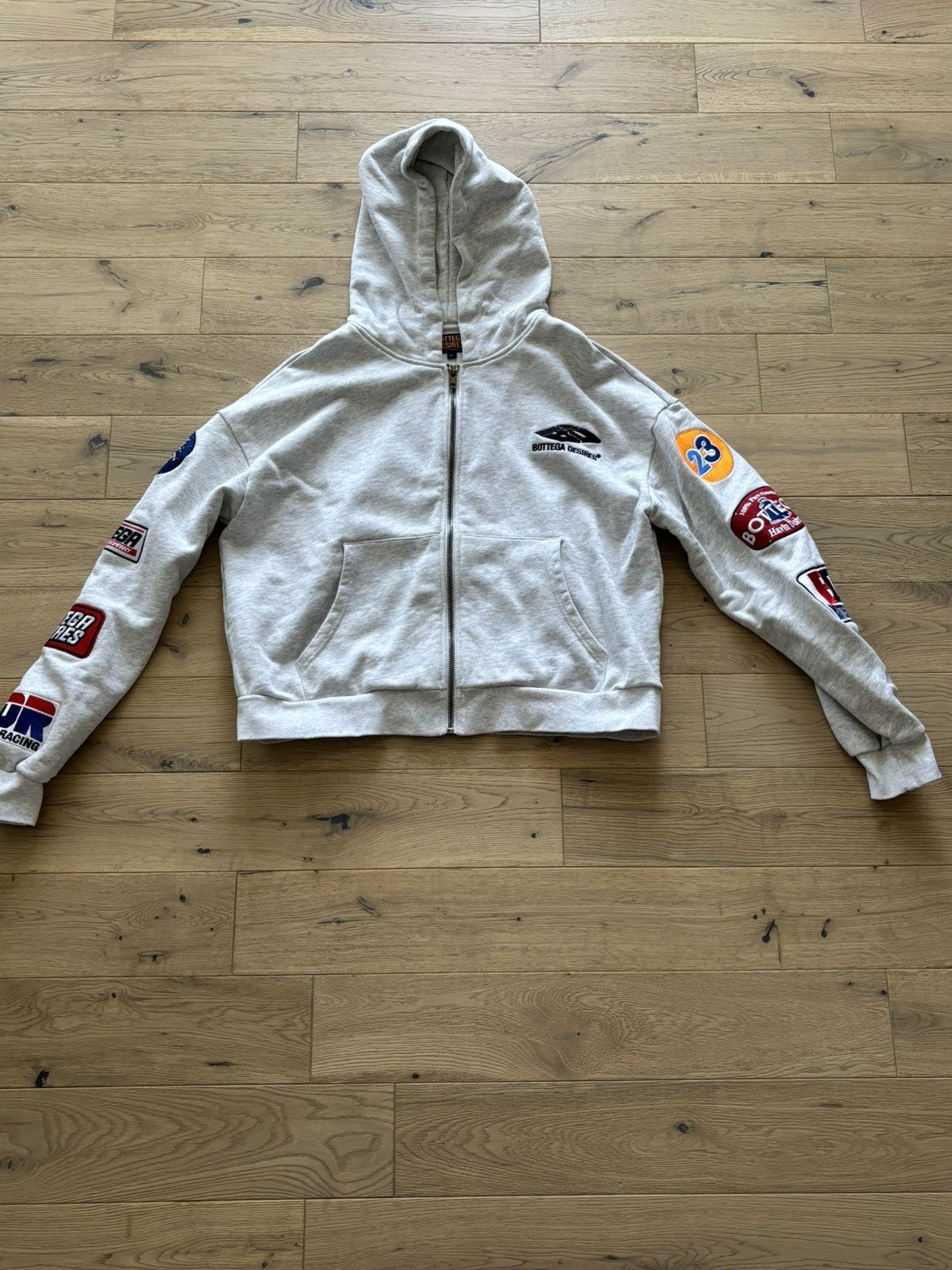 Bottega Desires Patches Hoodie (Size L)