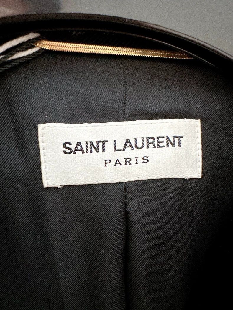Saint Laurent Paris Saint Laurent Paris Black blazer Size XS / US 0-2 / IT 36-38 - 3 Thumbnail