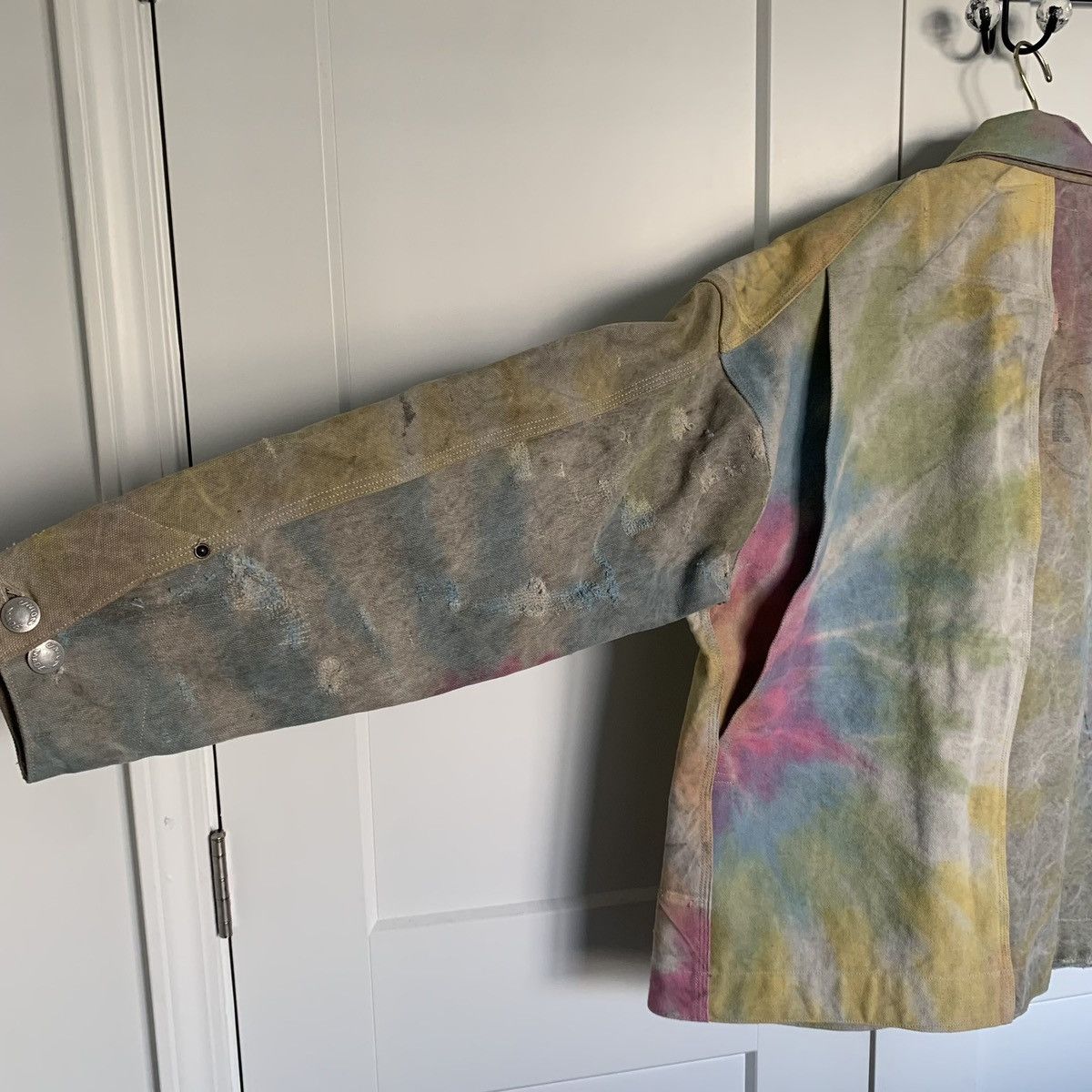 READYMADE ReadyMade Tie-Dye Cotton Jacket Size US L / EU 52-54 / 3 - 13 Thumbnail