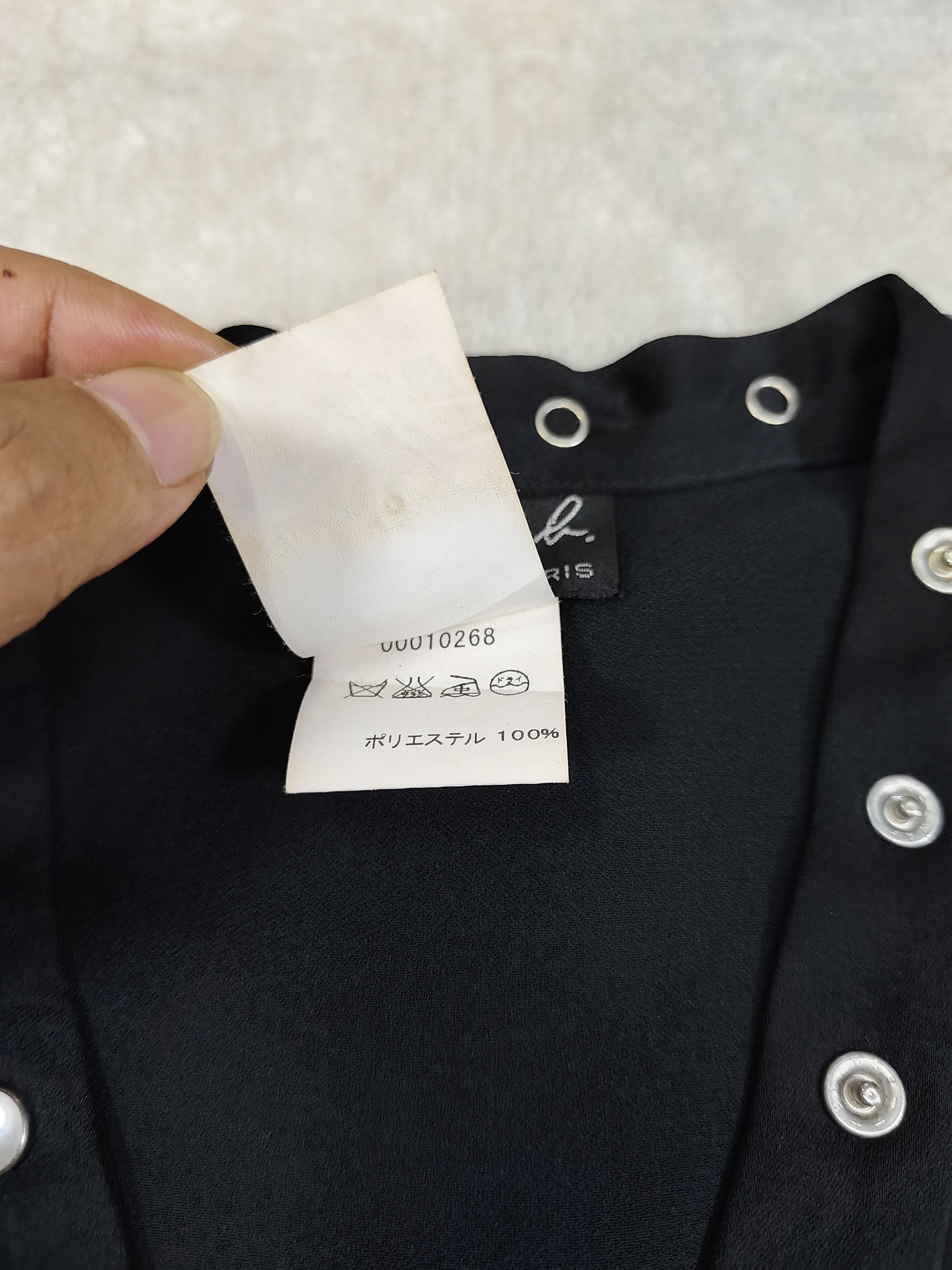 agnes b. 90s Agnes B- Archive Pearl Button Minimalist Dress Size S / US 4 / IT 40 - 7 Thumbnail