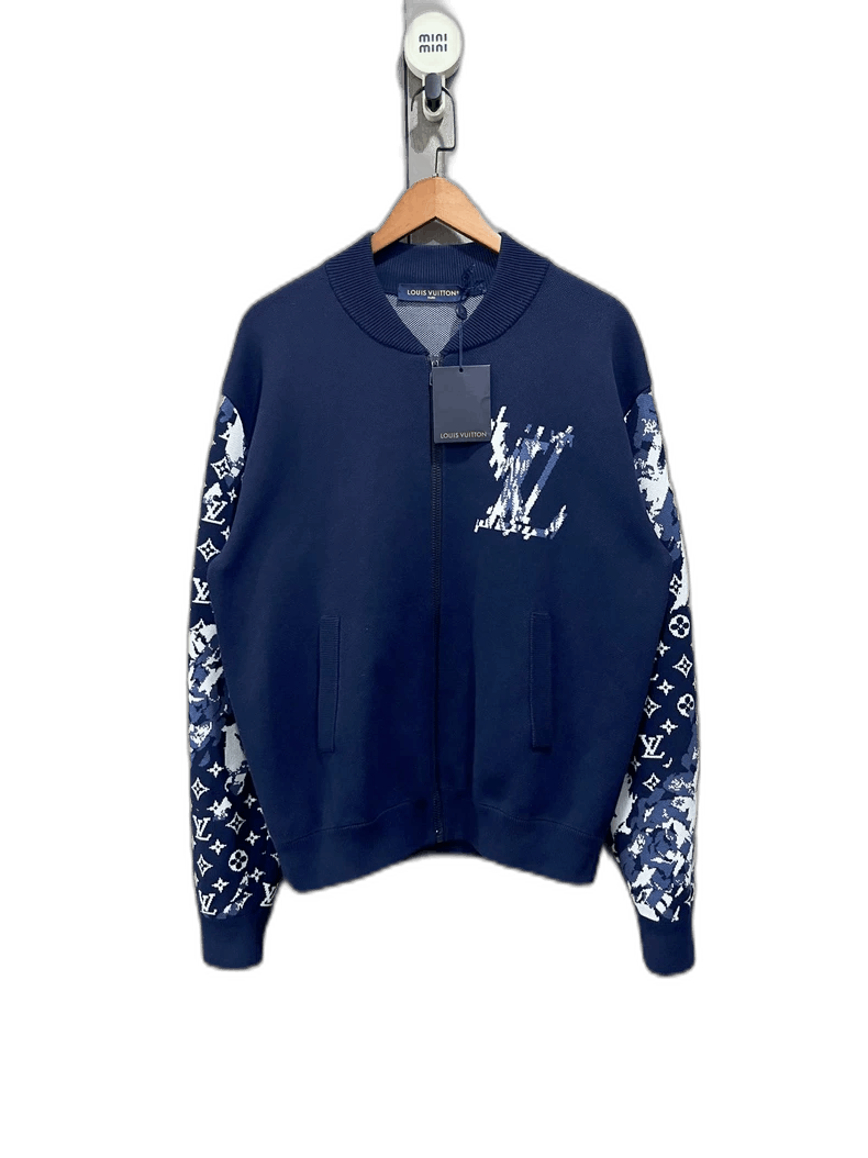 Louis Vuitton Louis Vuitton Knit Jacket with Louis Logo Size US M / EU 48-50 / 2 - 1 Thumbnail