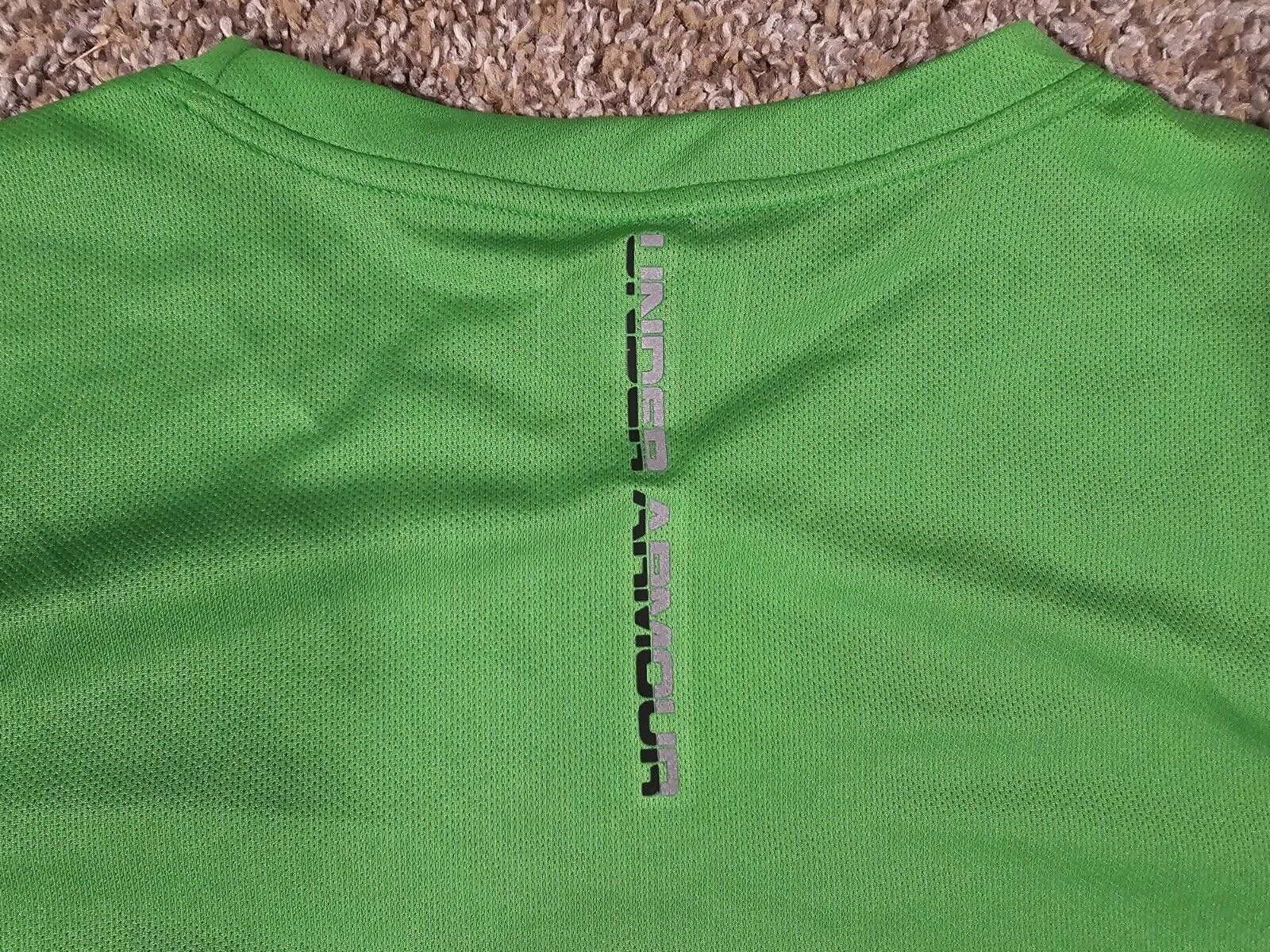 Under Armour Under Armour Run heat gear 2XL Short sleeve Green shirt Size US XXL / EU 58 / 5 - 9 Thumbnail