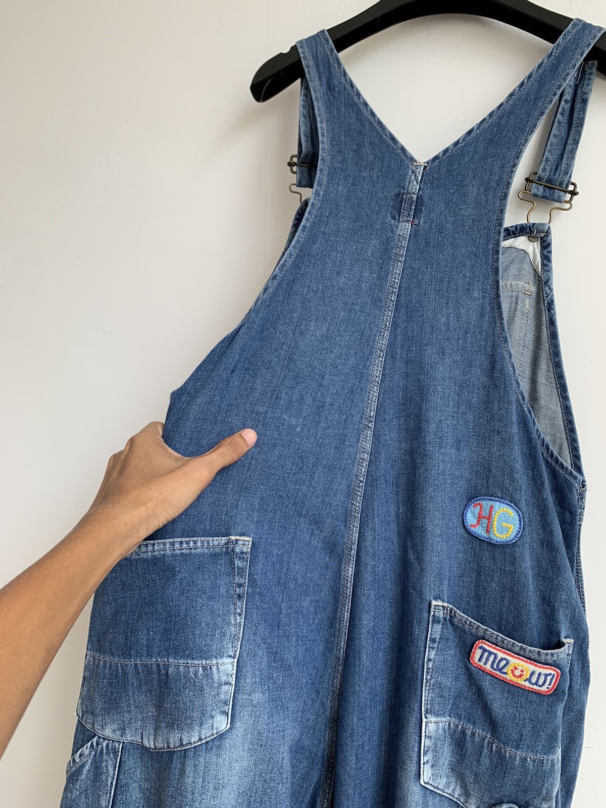 Hysteric Glamour Hysteric Glamour FUCK Denim Overall Size US 34 / EU 50 - 10 Thumbnail