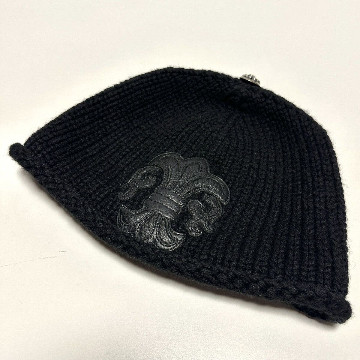 image of ◇ Chrome Hearts Knit Hat Beanie Bs Flare Cashmere, Men's