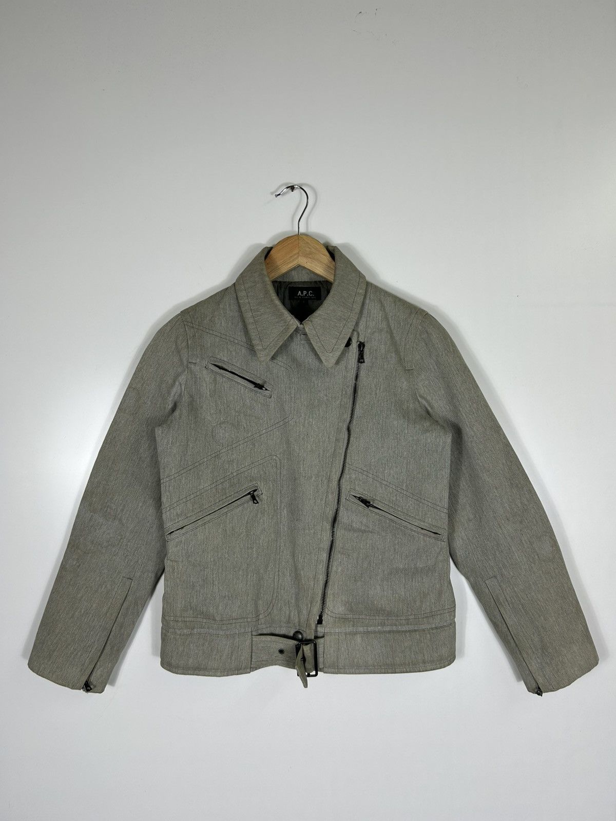 A.P.C. A.P.C. Paris Vintage Moto Jacket – Made in Japan Size S / US 4 / IT 40 - 3 Thumbnail