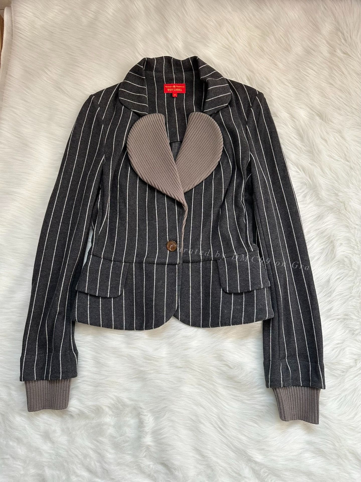 Vivienne Westwood Vivienne Westwood Vintage Heart Collar Blazer Size M / US 6-8 / IT 42-44 - 1 Thumbnail