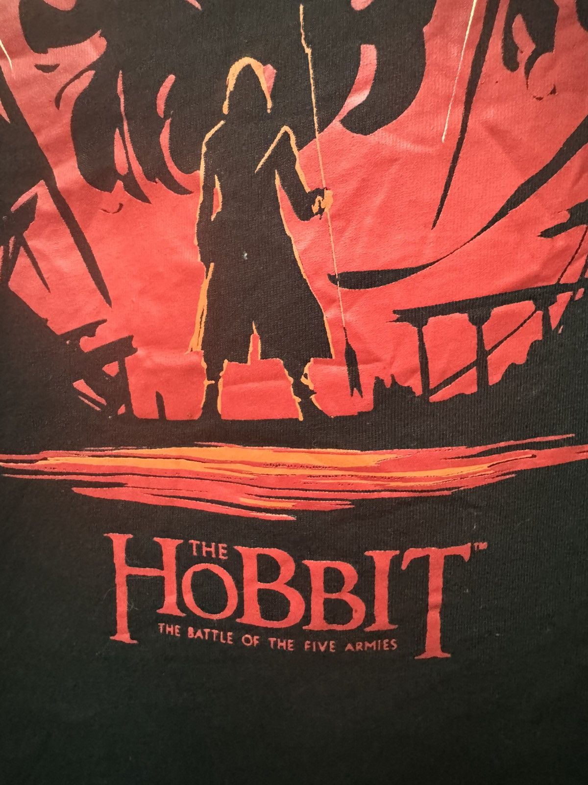 Vintage The Hobbit The Battle of The Five Armies T shirt Size US M / EU 48-50 / 2 - 3 Thumbnail