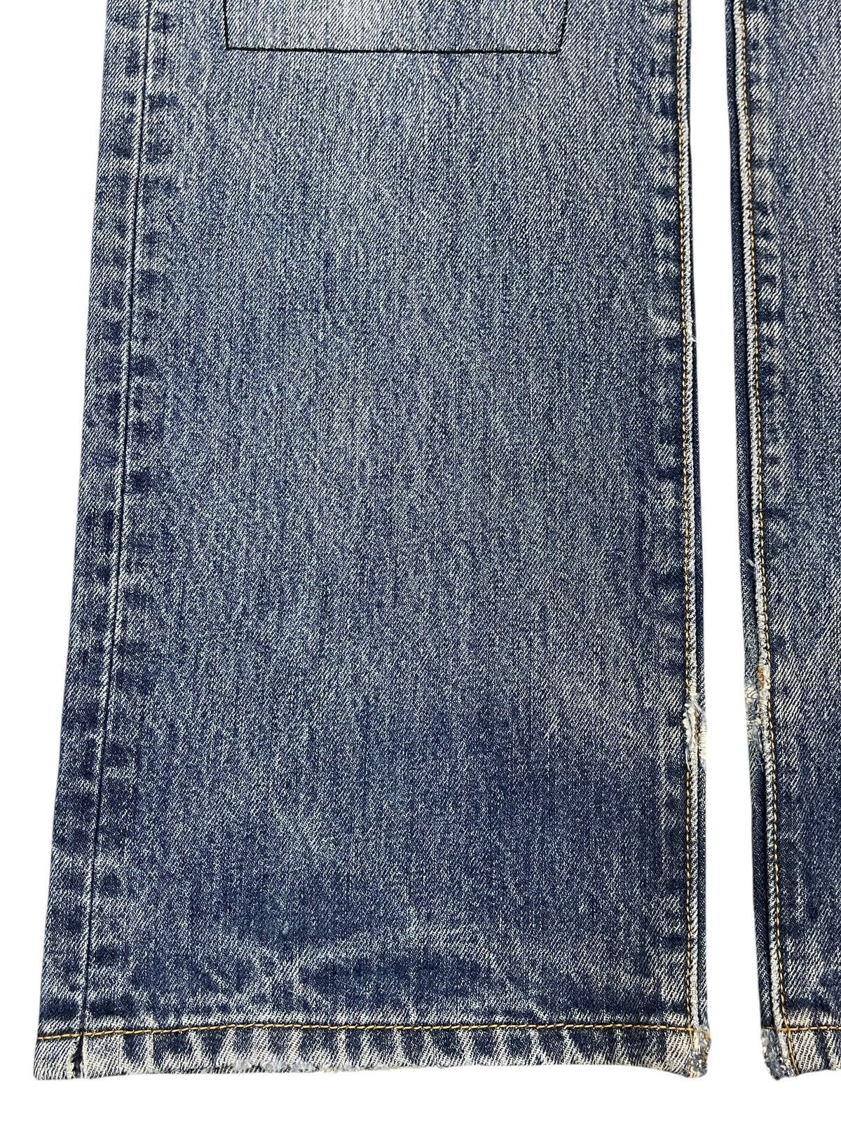 Levi's Vintage Levis 501 Blue Wash Distressed Style Loose Jeans Size US 32 / EU 48 - 6 Thumbnail