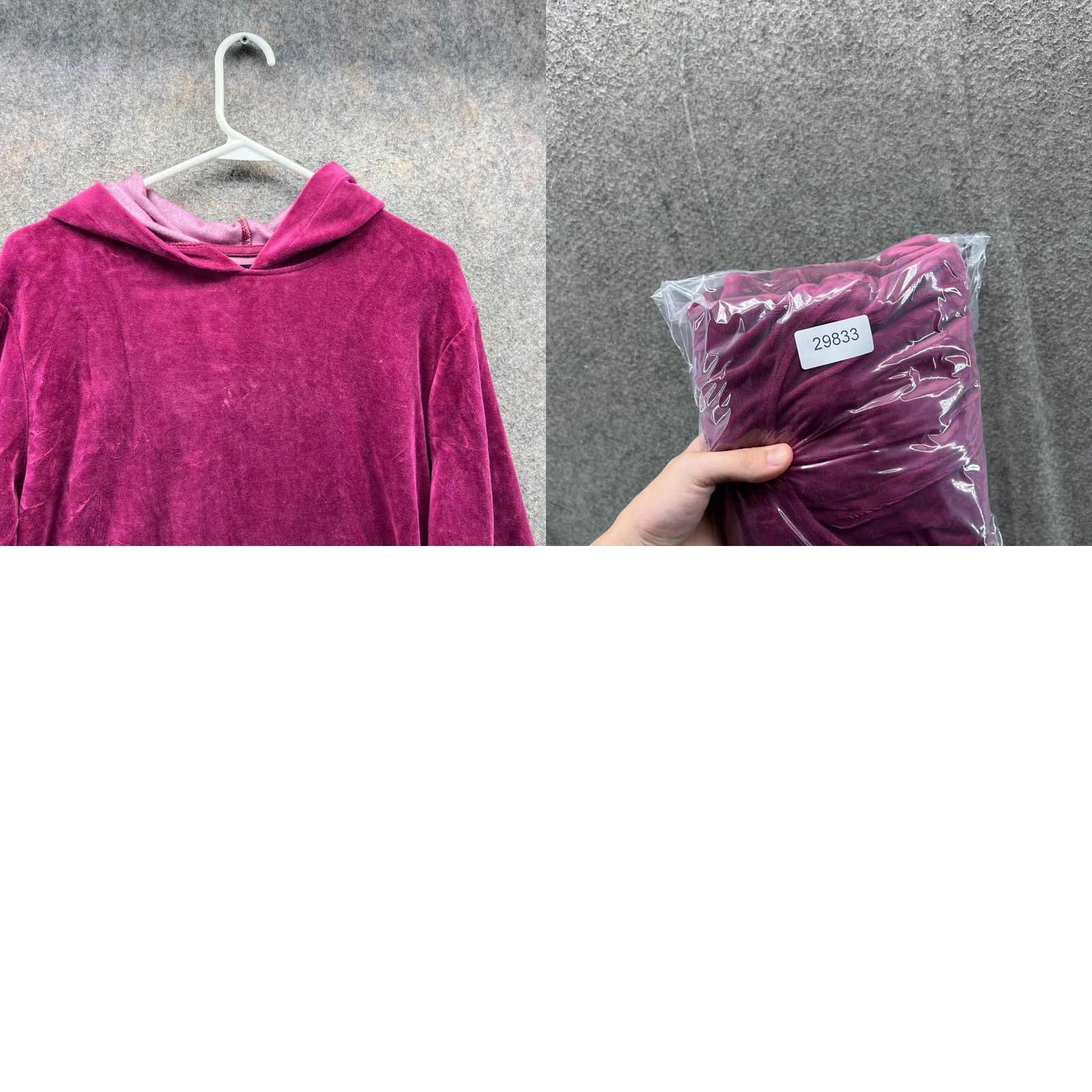 Pacsun VINTAGE Pacsun Hoodie Men Medium Purple Solid Satin Cotton Fleece Pullover Hooded Pockets Sweater Size US M / EU 48-50 / 2 - 9 Thumbnail