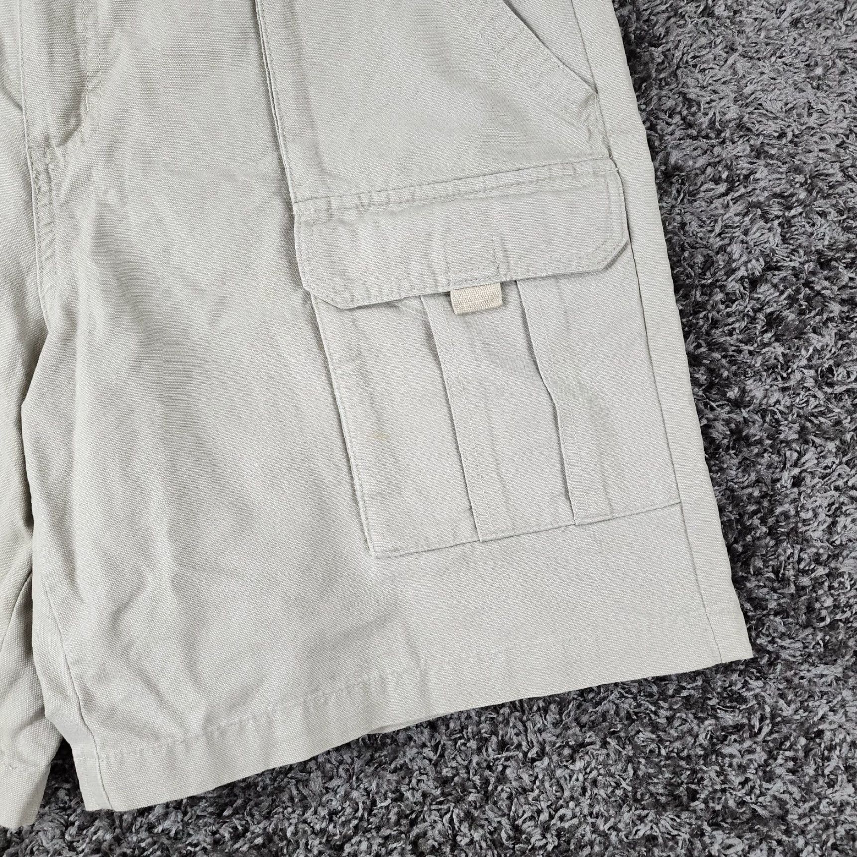 Vintage Columbia Mens Cargo Shorts Beach Hiking Camping Beige Size L Regular Waist 36in Men Size US 33 - 2 Thumbnail