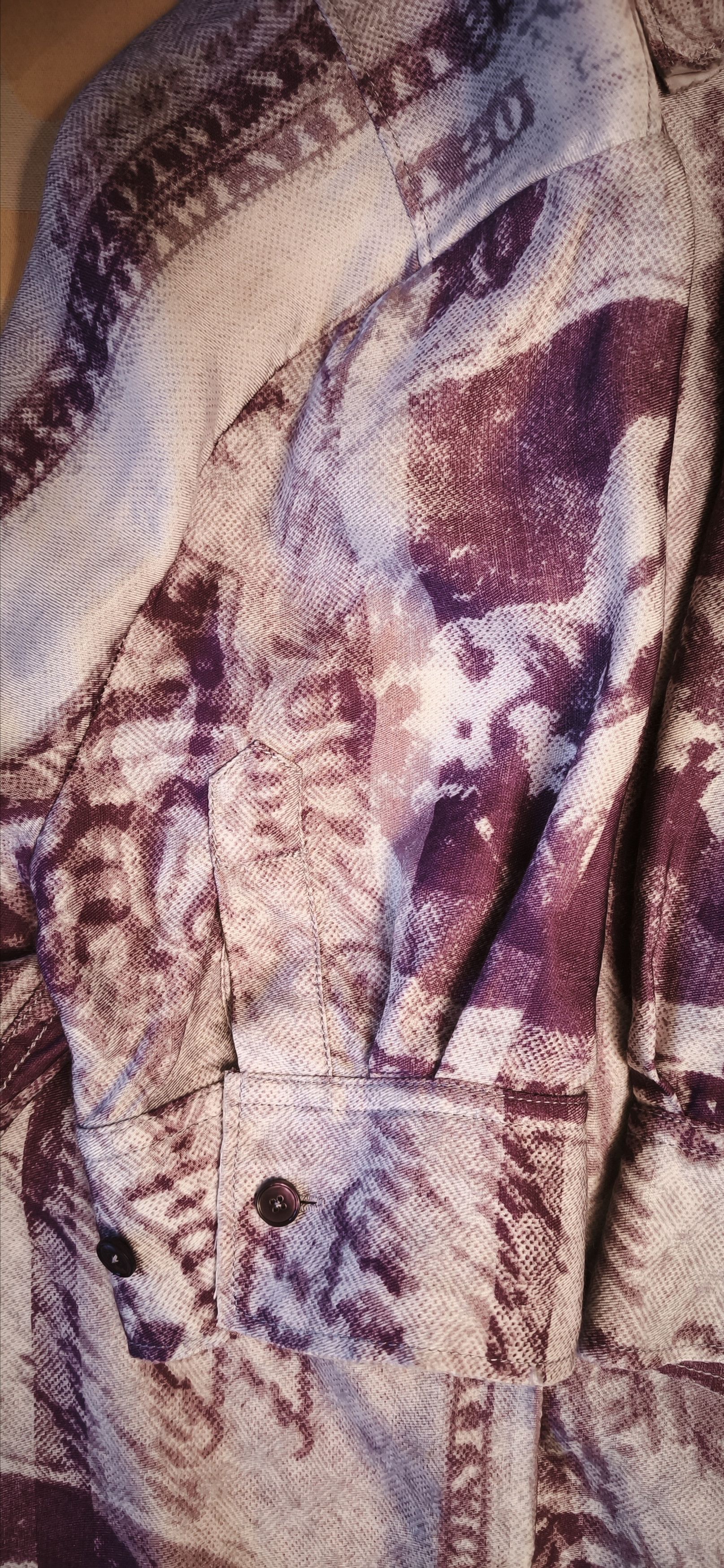 Acne Studios Oversized shirt - dollar bill-inspired print Size M / US 6-8 / IT 42-44 - 19 Thumbnail