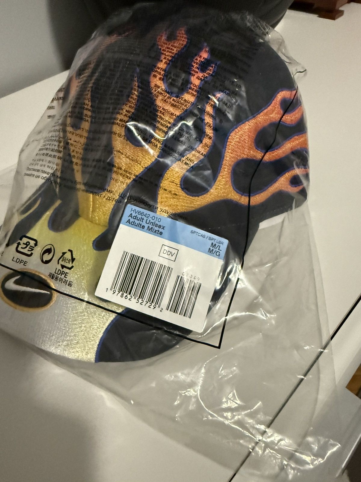 Nike Nike OG Flame Club Cap Black TN Tuned Air Max Retro Y2K Size ONE SIZE - 9 Thumbnail