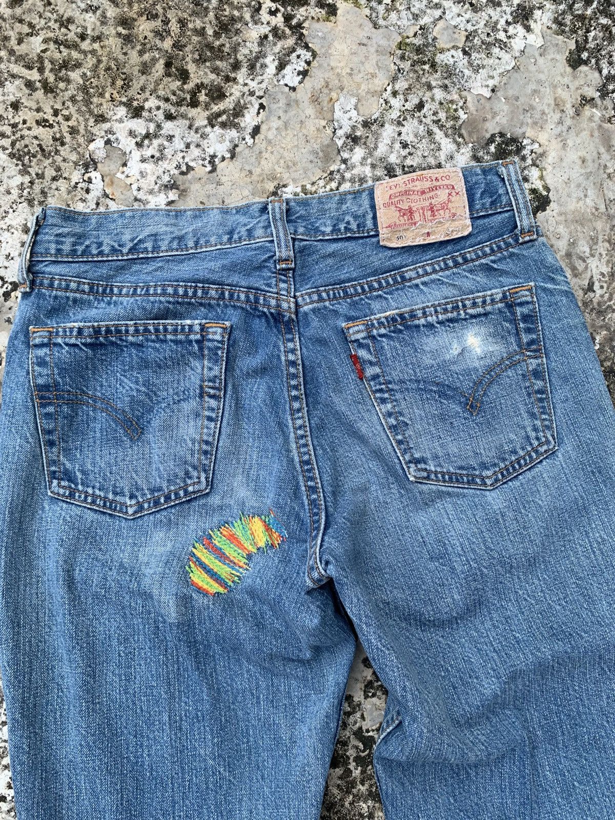 Levi's Vintage Levi's 501 Blue Jeans Size US 29 - 4 Thumbnail