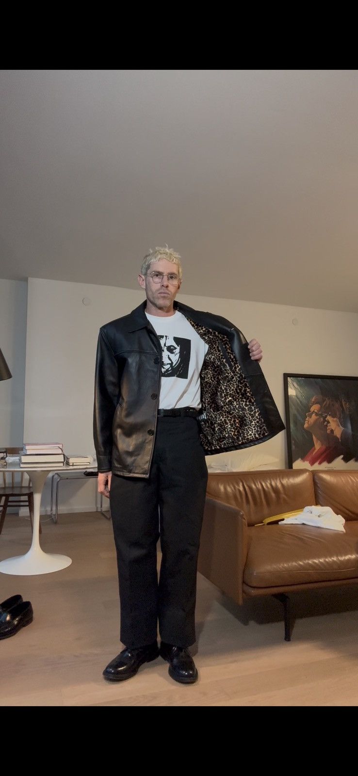 Schott × Supreme Supreme x Schott Leather Carcoat Size US L / EU 52-54 / 3 - 8 Thumbnail