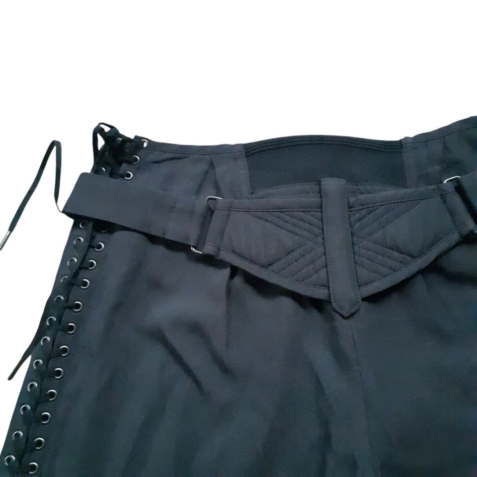 Jean Paul Gaultier Jean Paul Gaultier Femme JPG Lace-UP side drawstring Pants Size 30" / US 8 / IT 44 - 8 Thumbnail