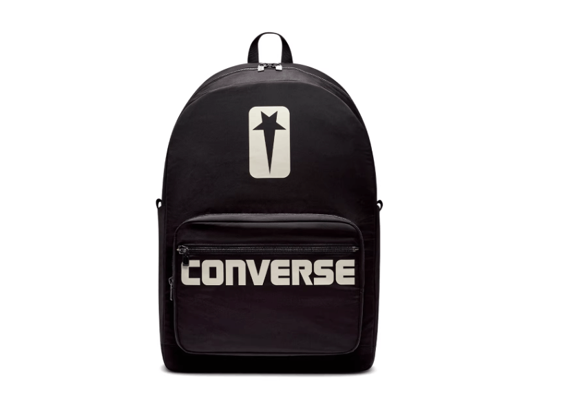 Converse × Rick Owens Drkshdw Rick Owens x Converse black unisex star backpack, in stock Size ONE SIZE - 1 Thumbnail