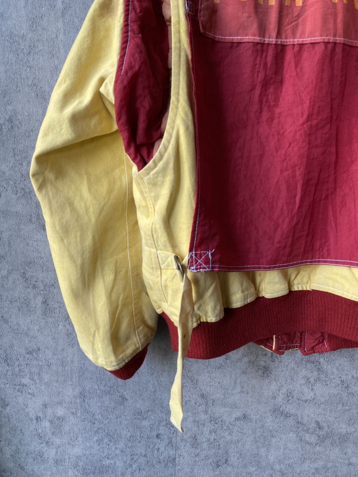 Pink House 1990s Pink House Denim Bomber Jacket Size US M / EU 48-50 / 2 - 14 Thumbnail