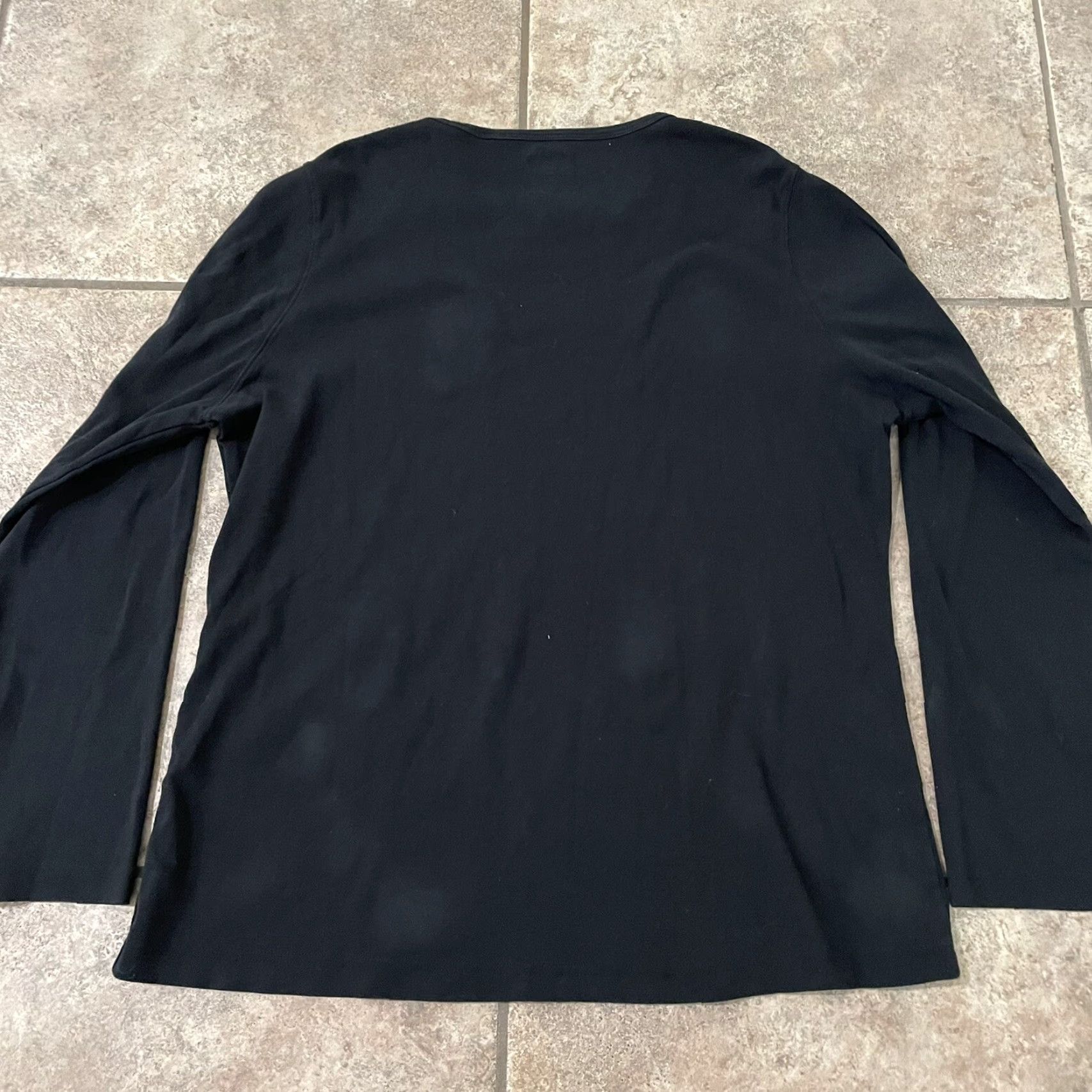 Duluth Trading Company Duluth Trading Co Shirt Mens Long Sleeve Button-Up XL Black 100% Cotton Size US XL / EU 56 / 4 - 5 Thumbnail