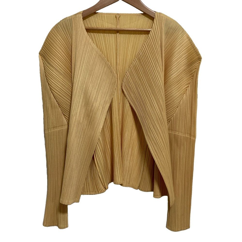 Issey Miyake Issey Miyake PLEATS PLEASE ISSEY MIYAKE Pleats Please Cardigan Others Tops PP51-JD623 DUTY FREE for USA Size ONE SIZE - 1 Thumbnail