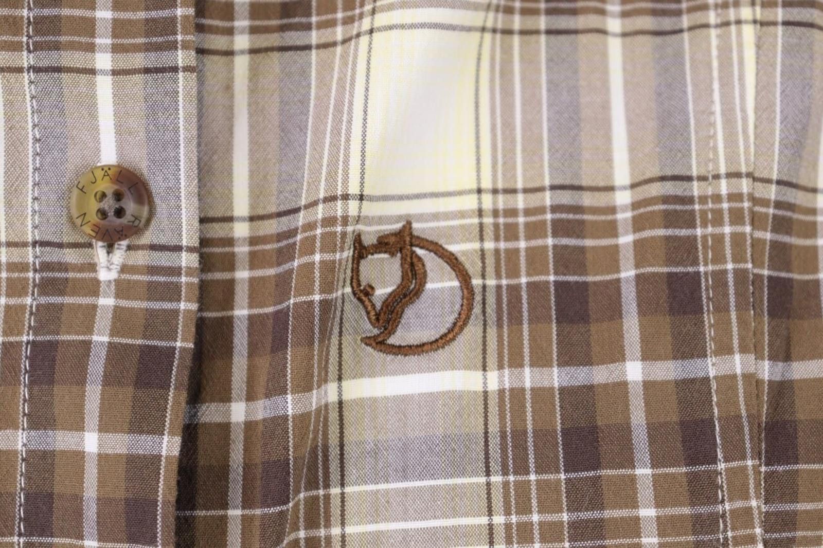 Fjallraven Fjall Raven Brown Check Hiking Button Blouse Shirt Size L Size L / US 10 / IT 46 - 3 Thumbnail