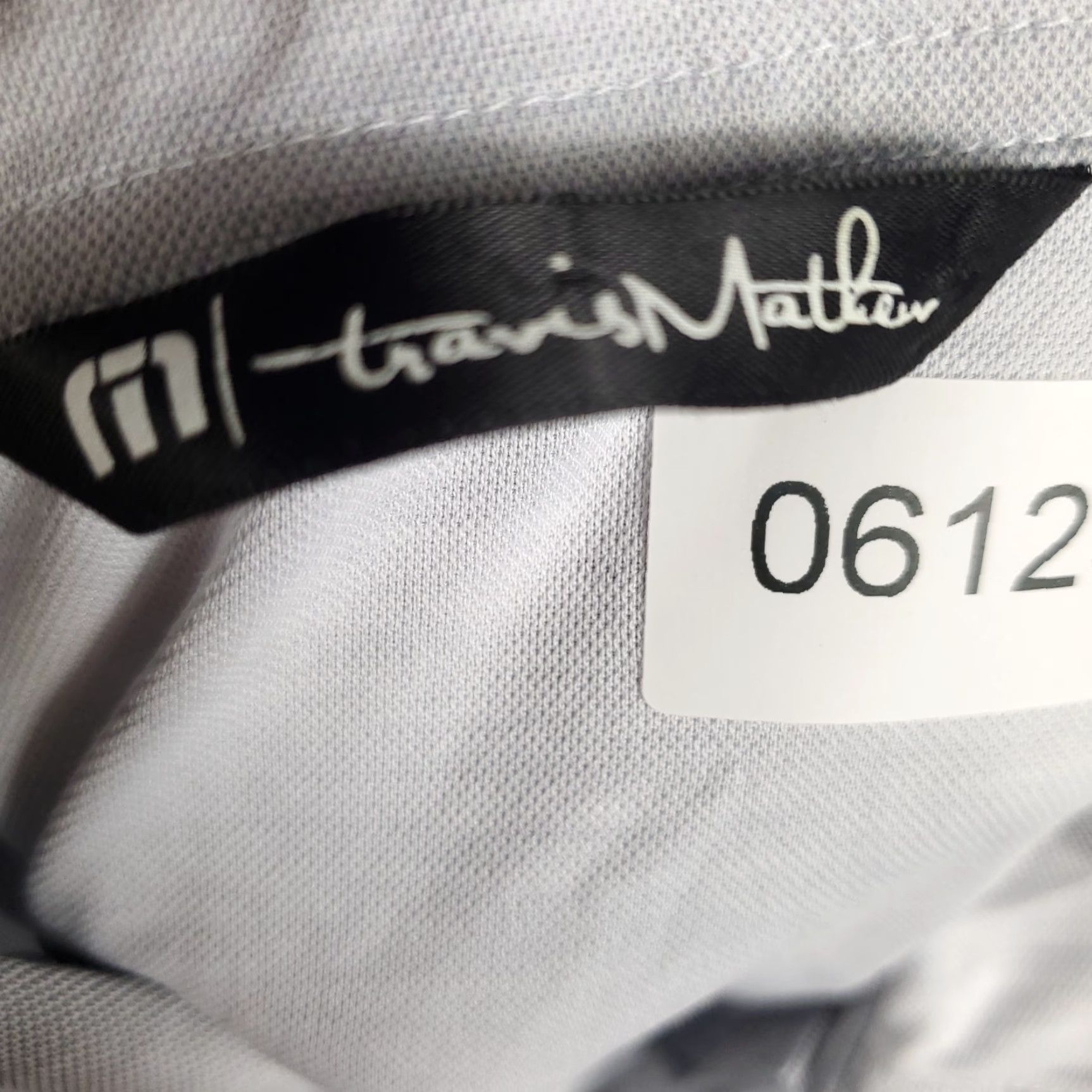 TravisMathew Travis Mathew Polo Shirt Mens XL Gray Striped Casual Golf Short Sleeve Size US XL / EU 56 / 4 - 8 Thumbnail