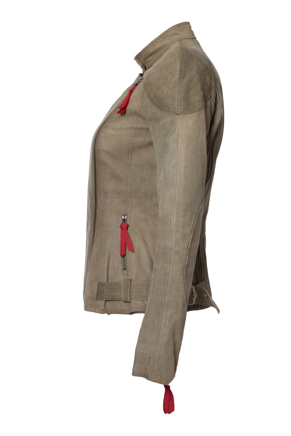 Dior Christian Dior, Green suede biker jacket and skirt Size S / US 4 / IT 40 - 10 Thumbnail