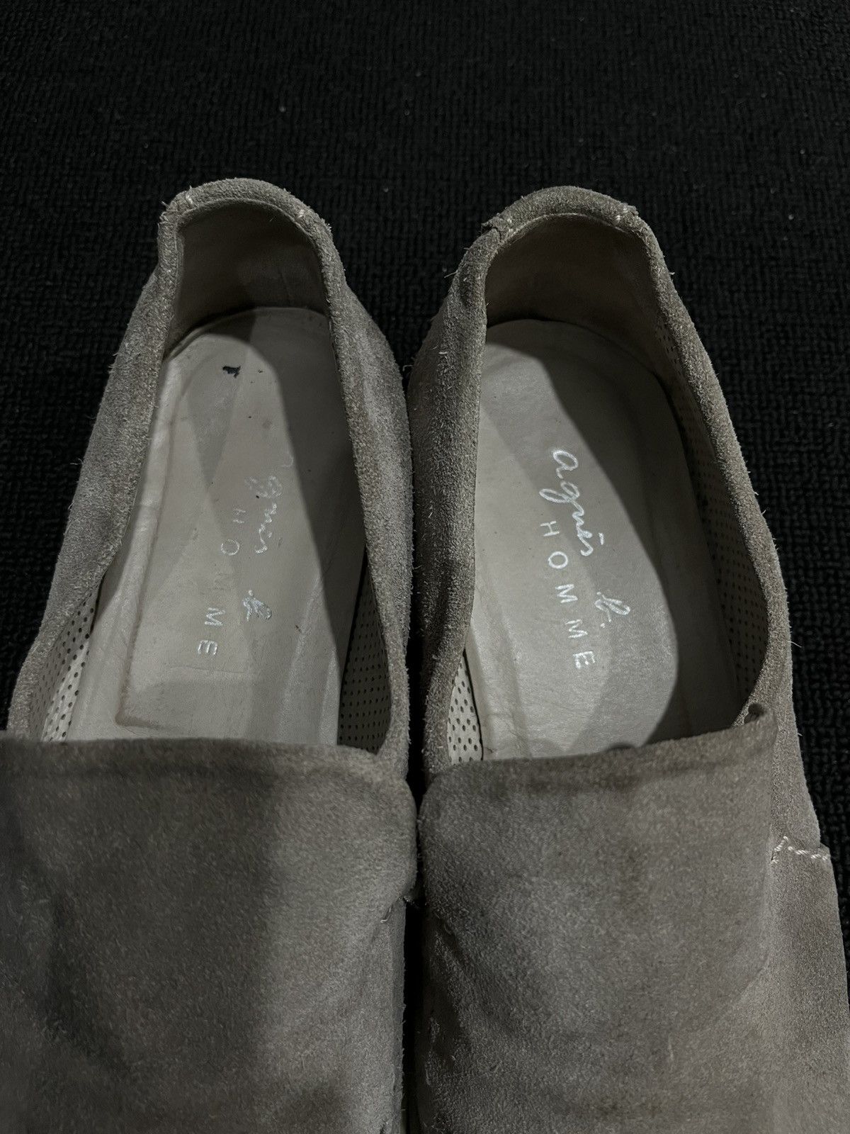 agnes b. Agnes b homme slip on suede vkei shoes Size US 7 / EU 40 - 7 Thumbnail