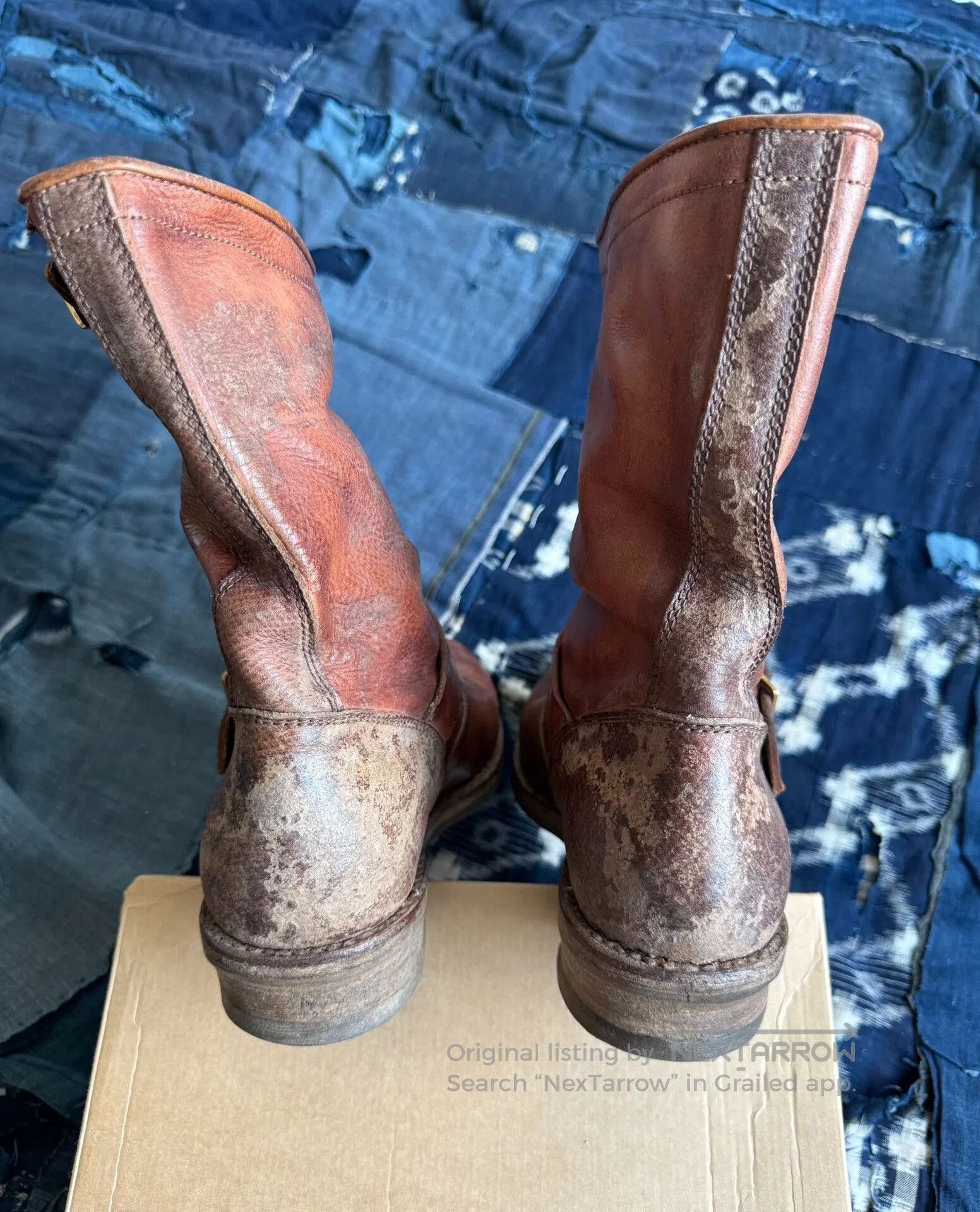 Visvim visvim ict t.w.o engineer boots brown. Size US 9 / EU 42 - 7 Thumbnail