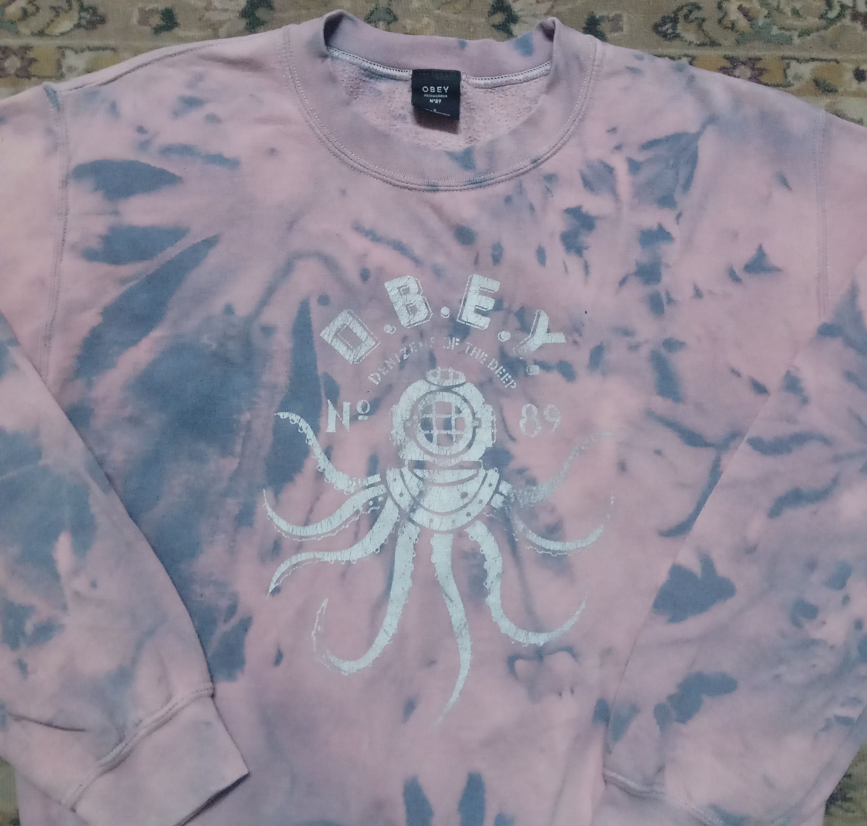 Obey Obey streetwear sweater bleach Stussy Huf Palace Size US S / EU 44-46 / 1 - 2 Thumbnail