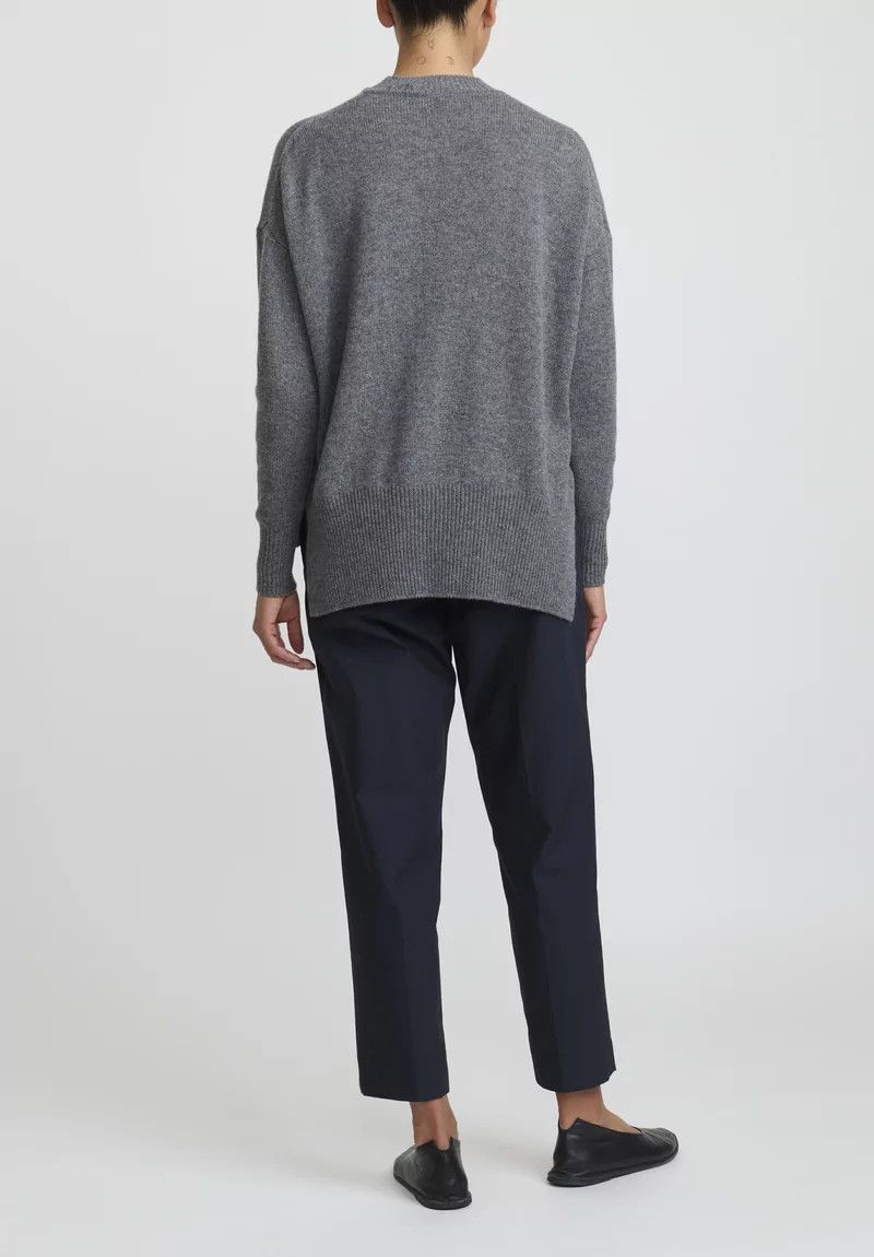 Jil Sander o1y1025 Crewneck Sweater in Gray Size M / US 6-8 / IT 42-44 - 5 Thumbnail