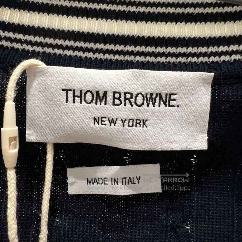 Thom Browne Thom Browne Ribbed V Neck Knit Cardigan Size S / US 4 / IT 40 - 3 Thumbnail