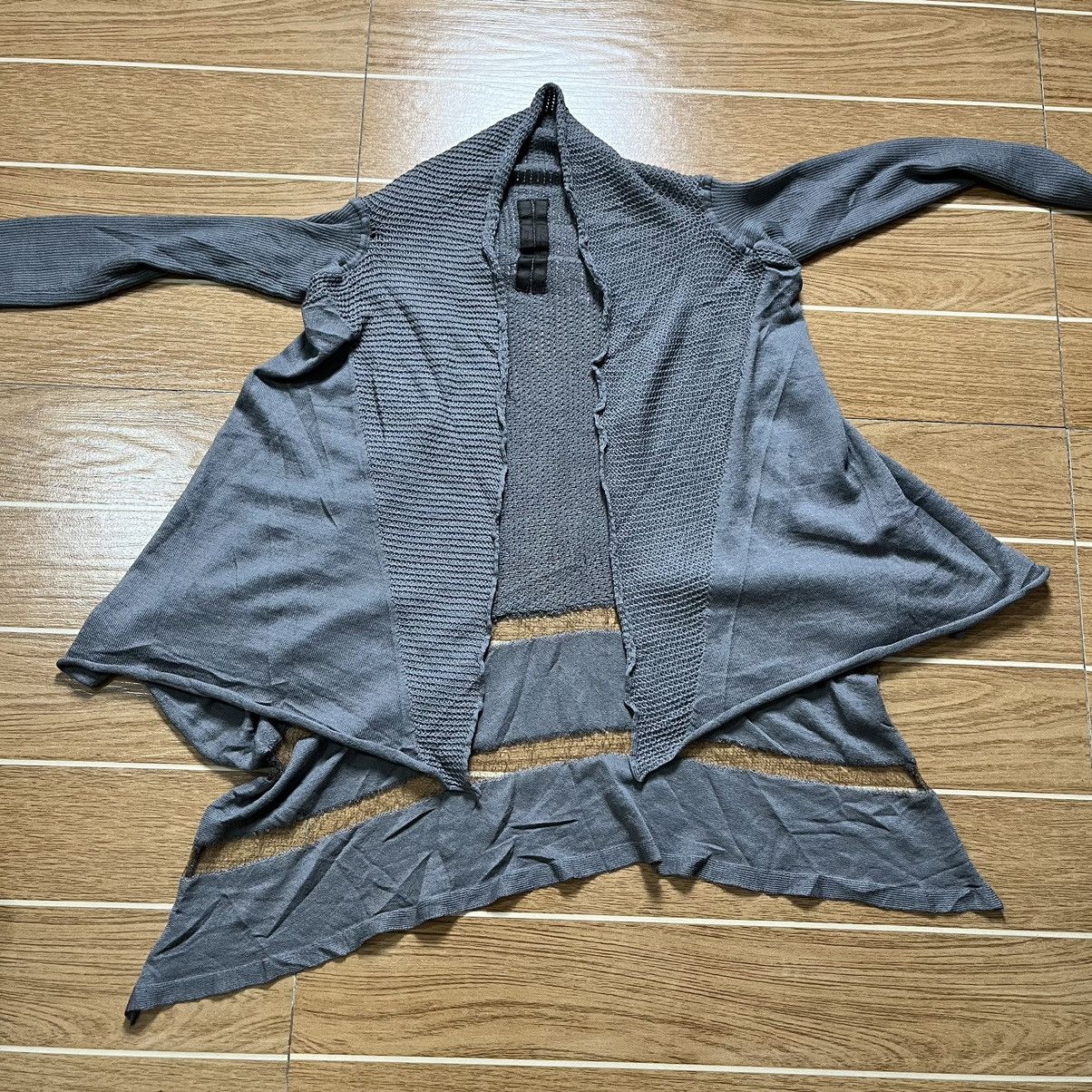 Rick Owens Rick Owens Dust Knitted Wrap Cardigan Size XS / US 0-2 / IT 36-38 - 5 Thumbnail
