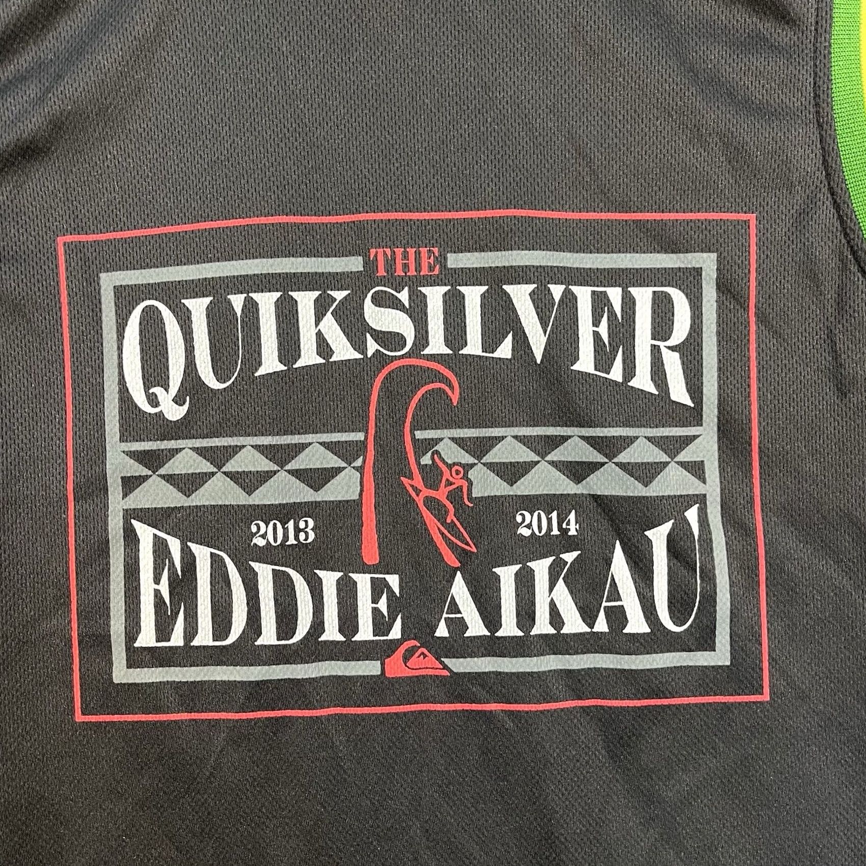 Quiksilver VINTAGE Quiksilver Hawaii Eddie Aikau Tank Top Jersey Surf Reggae Rasta 2013-14 Vtg S Size US S / EU 44-46 / 1 - 2 Thumbnail
