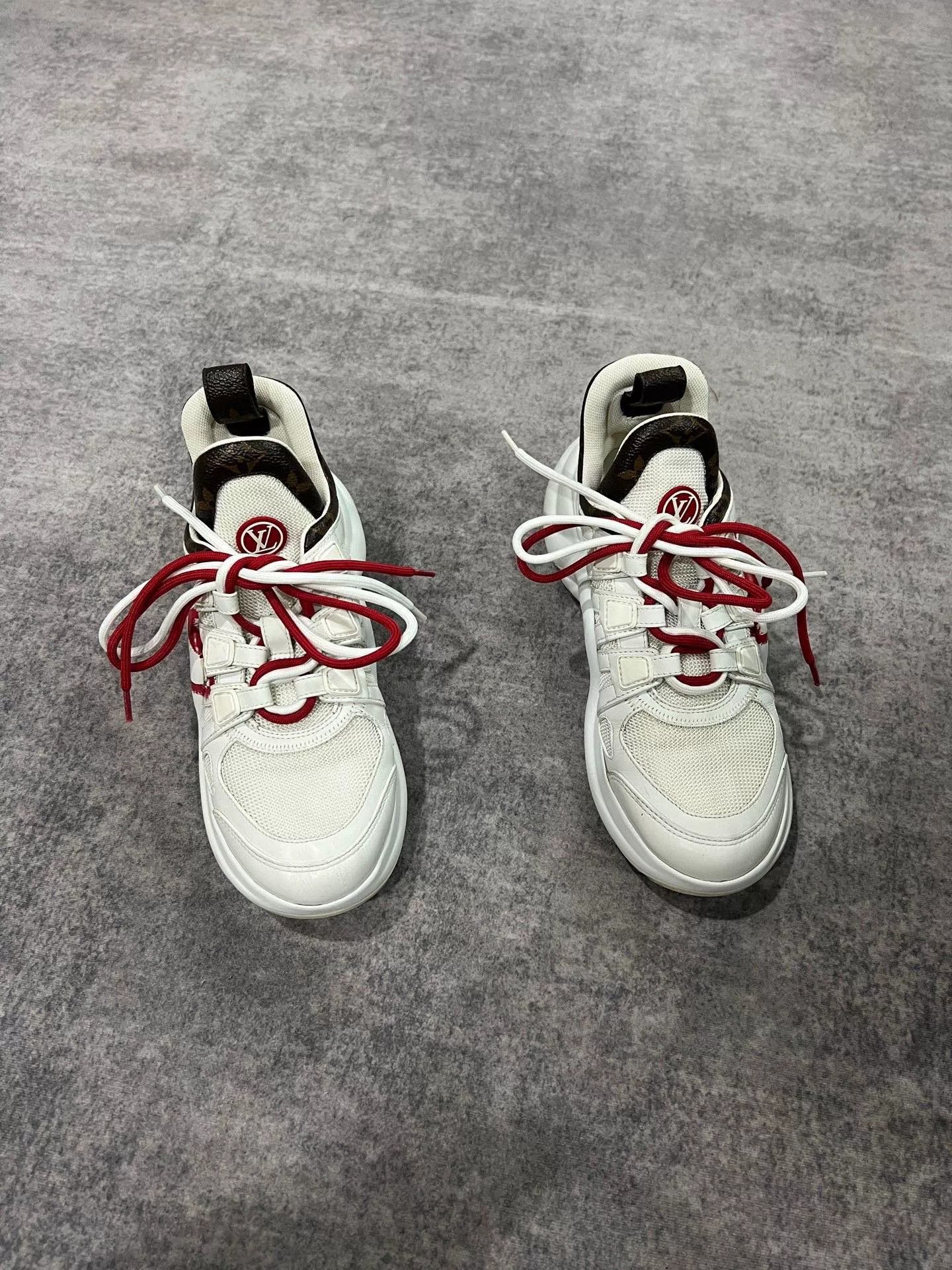 Louis Vuitton LV Valentine's Day Limited Dad Shoes Size US 4.5 / IT 34.5 - 1 Thumbnail