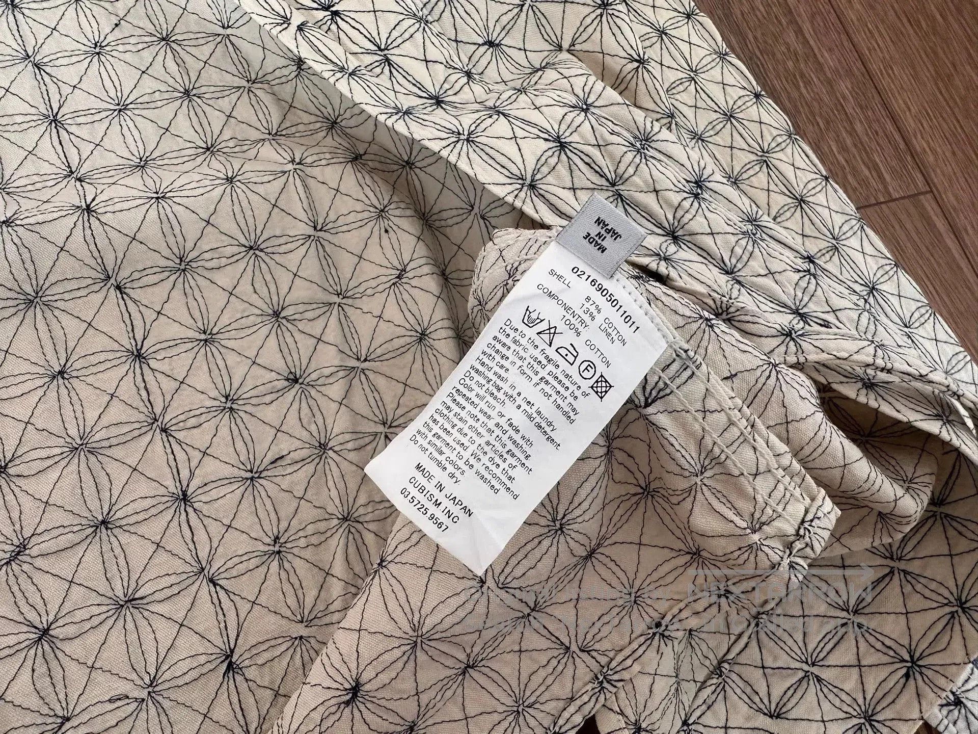 Visvim visvim ict lhamo shirt with white embroidery. Size US M / EU 48-50 / 2 - 4 Thumbnail