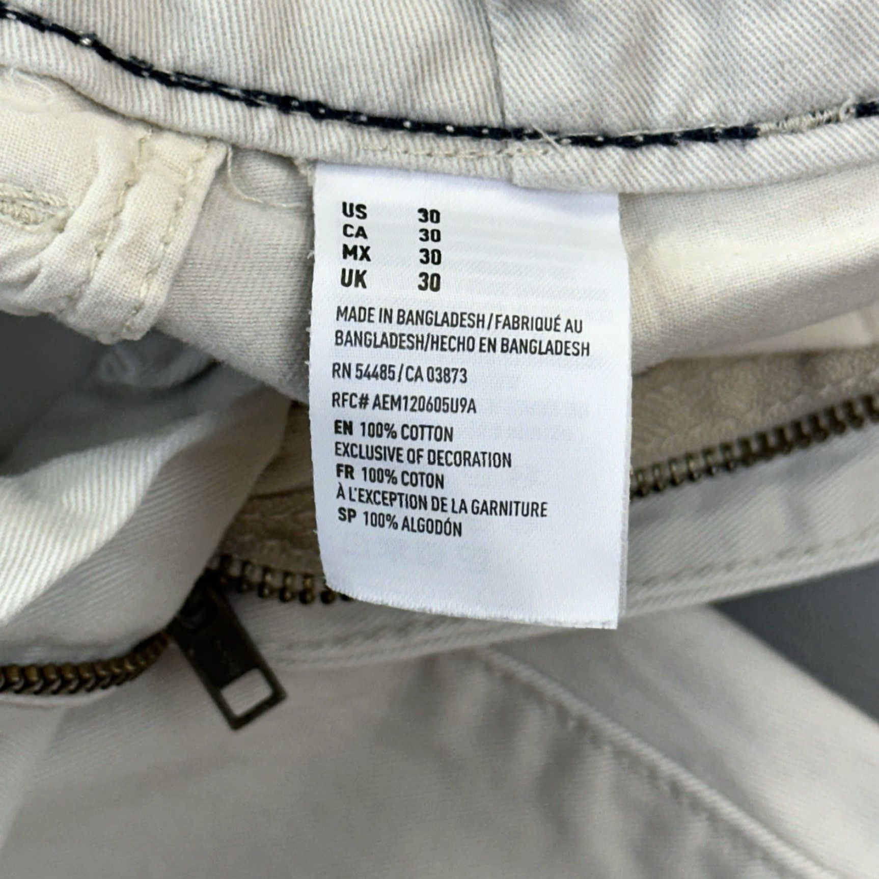American Eagle Outfitters VINTAGE American Eagle Shorts Mens 30 Beige Classic Fit Flat Front Chino Preppy Casual Size US 30 / EU 46 - 7 Thumbnail