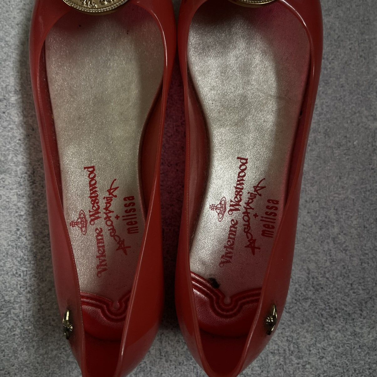 Melissa × Vivienne Westwood Vivienne Westwood Mellisa Anglomania Balet Orb Flats Size US 7 / IT 37 - 7 Thumbnail