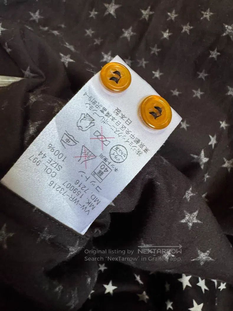 Vivienne Westwood Vivienne Westwood Black star shirt with black Saturn embro Size M / US 6-8 / IT 42-44 - 5 Thumbnail