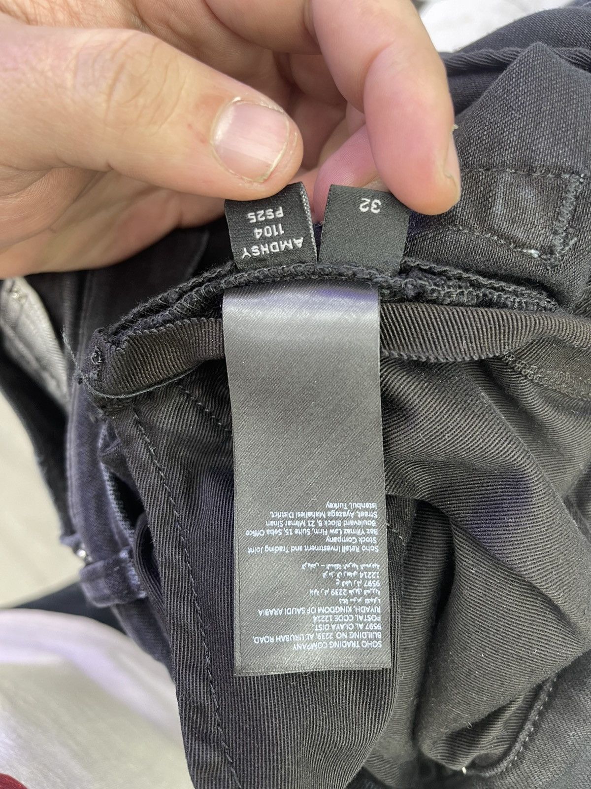Amiri Amiri Mx1 Black/white jean Size US 32 / EU 48 - 9 Thumbnail
