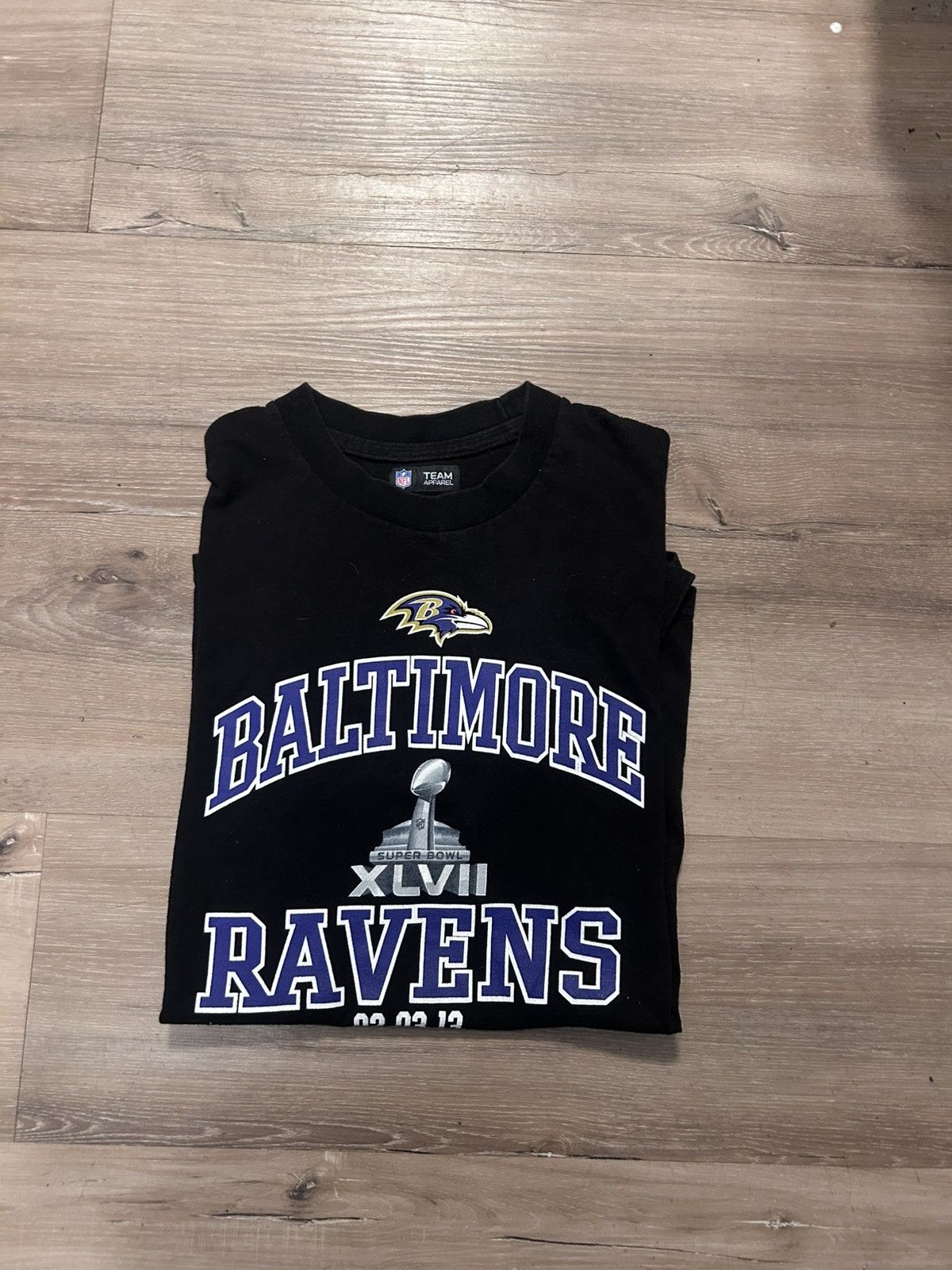NFL 2013 Baltimore Ravens Super Bowl Tee Size US S / EU 44-46 / 1 - 1 Thumbnail