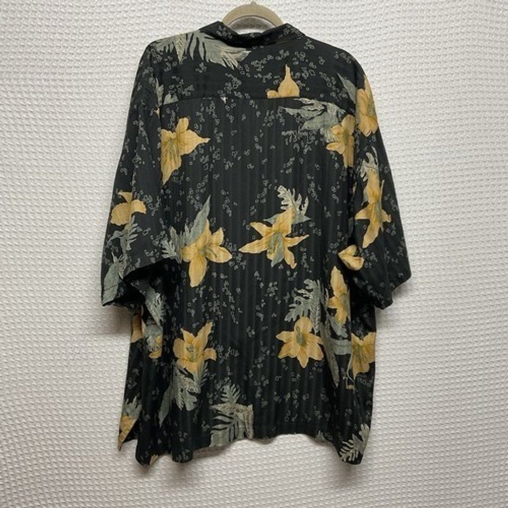 Tommy Bahama Tommy Bahama Tropical 100% Silk Button Up Shirt Men XXL Size US XXL / EU 58 / 5 - 8 Thumbnail