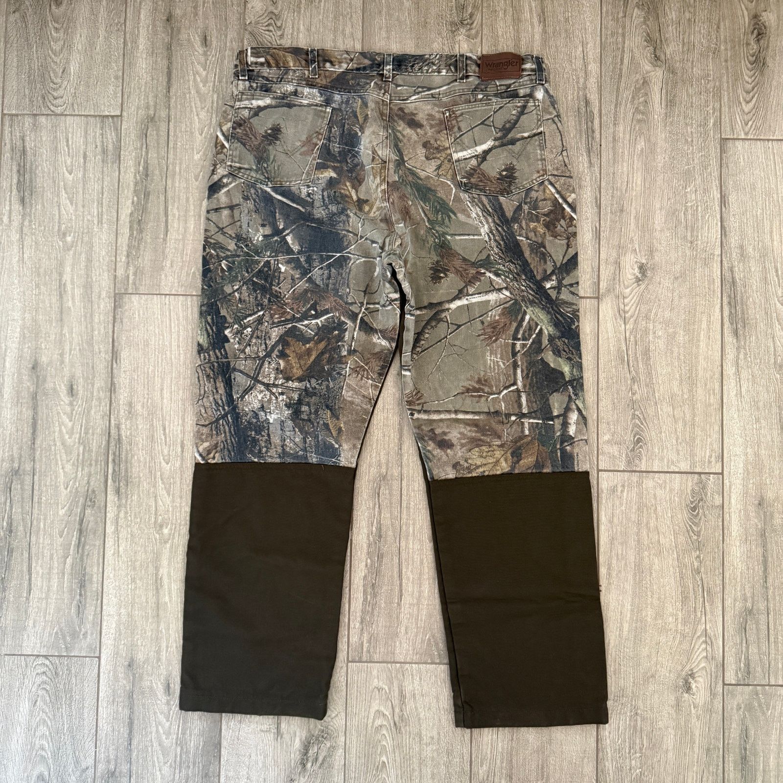 Realtree Realtree Wrangler Vintage 90s Camo Jeans Hunting Bootcut Size US 42 / EU 58 - 7 Thumbnail