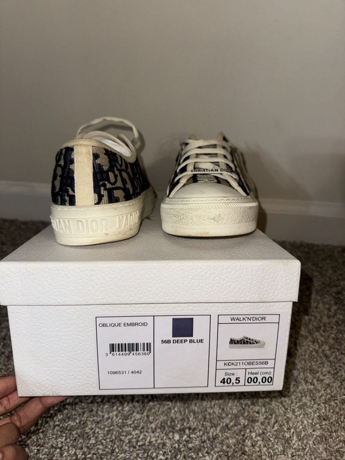 Dior Christian Dior Walk’n Dior Sneaker Size US 9 / IT 39 - 6 Thumbnail