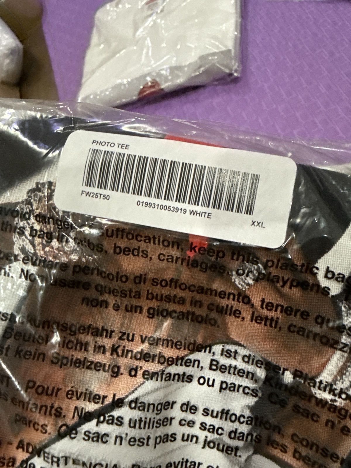 Supreme Supreme playboi Carti Tee Size US XXL / EU 58 / 5 - 4 Thumbnail