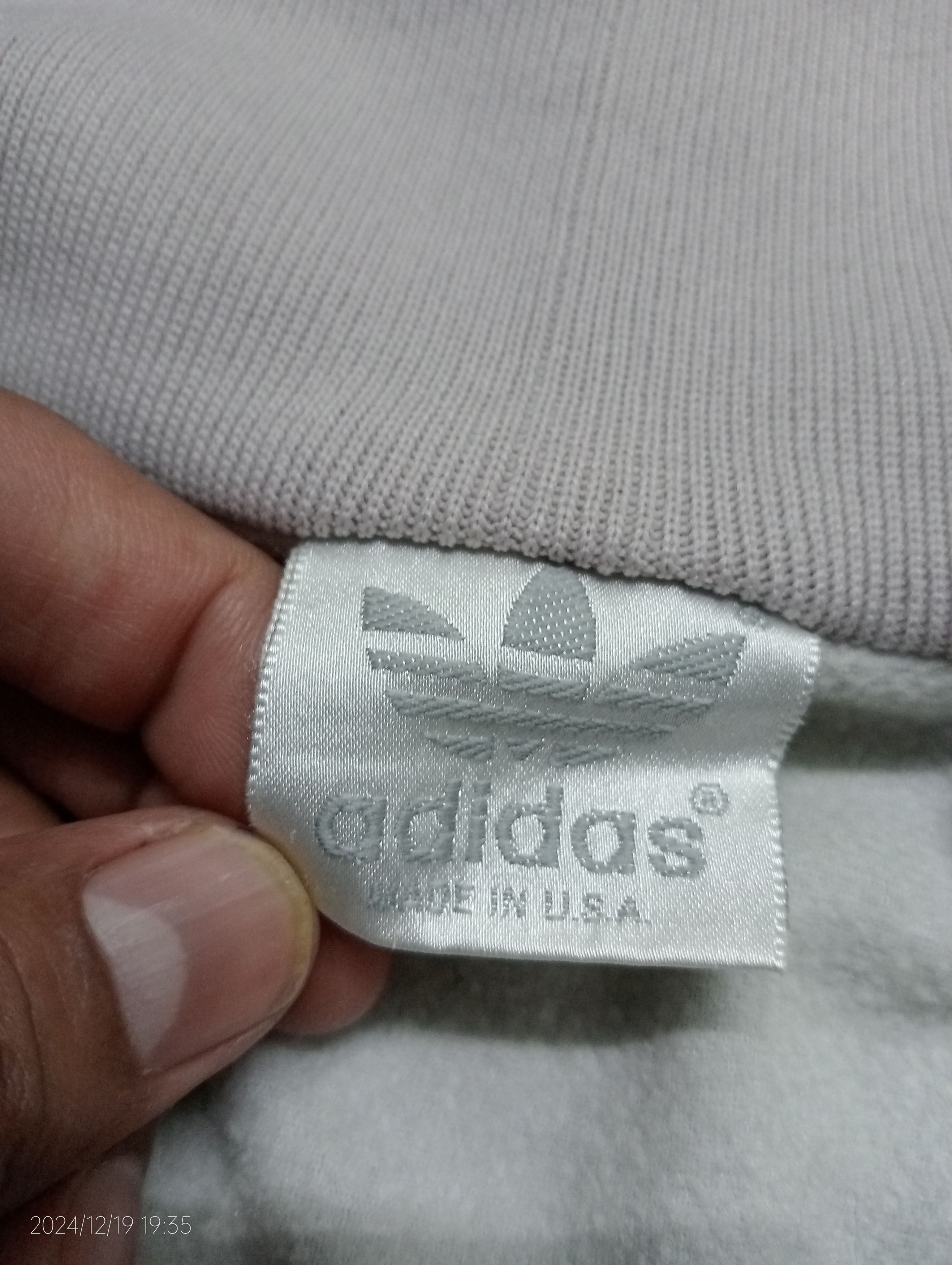 Adidas Vintage '80s Adidas Track Jacket Made in USA Size US M / EU 48-50 / 2 - 2 Thumbnail