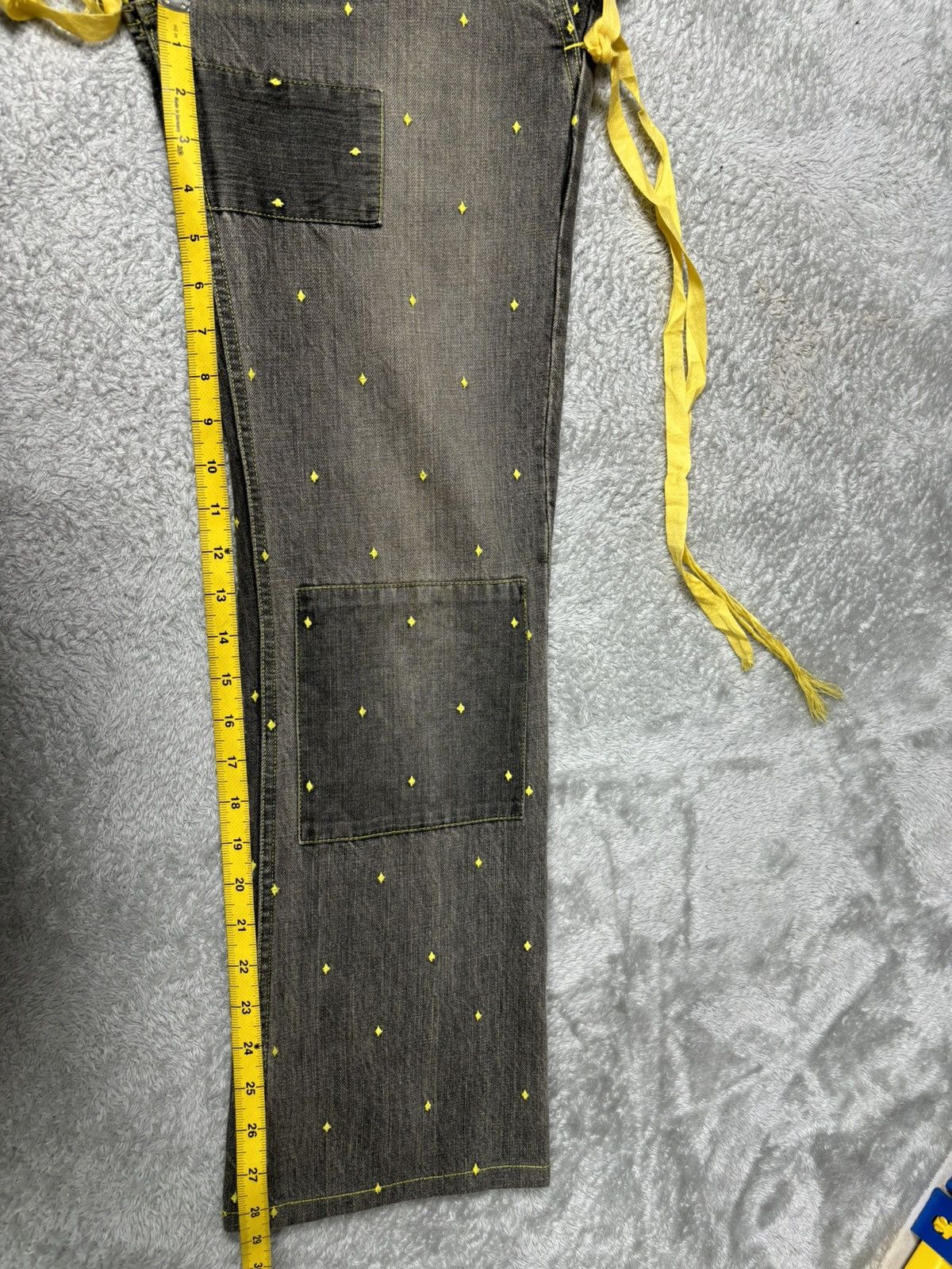 Undercover Undercover SS02 Priod Diamond Jeans. S0337 Size US 29 - 16 Thumbnail