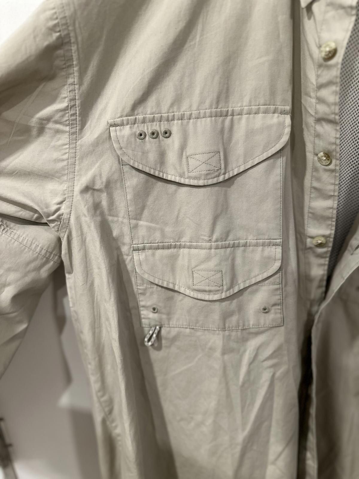 Columbia Columbia PFG Fishing Gear Shirt Medium Tan Khakis Vented Size US M / EU 48-50 / 2 - 3 Thumbnail